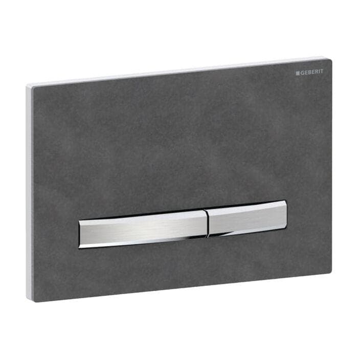 Geberit Sigma 50 Square Betätigungsplatte Mustang Schiefer 2-Mengen-Spülung