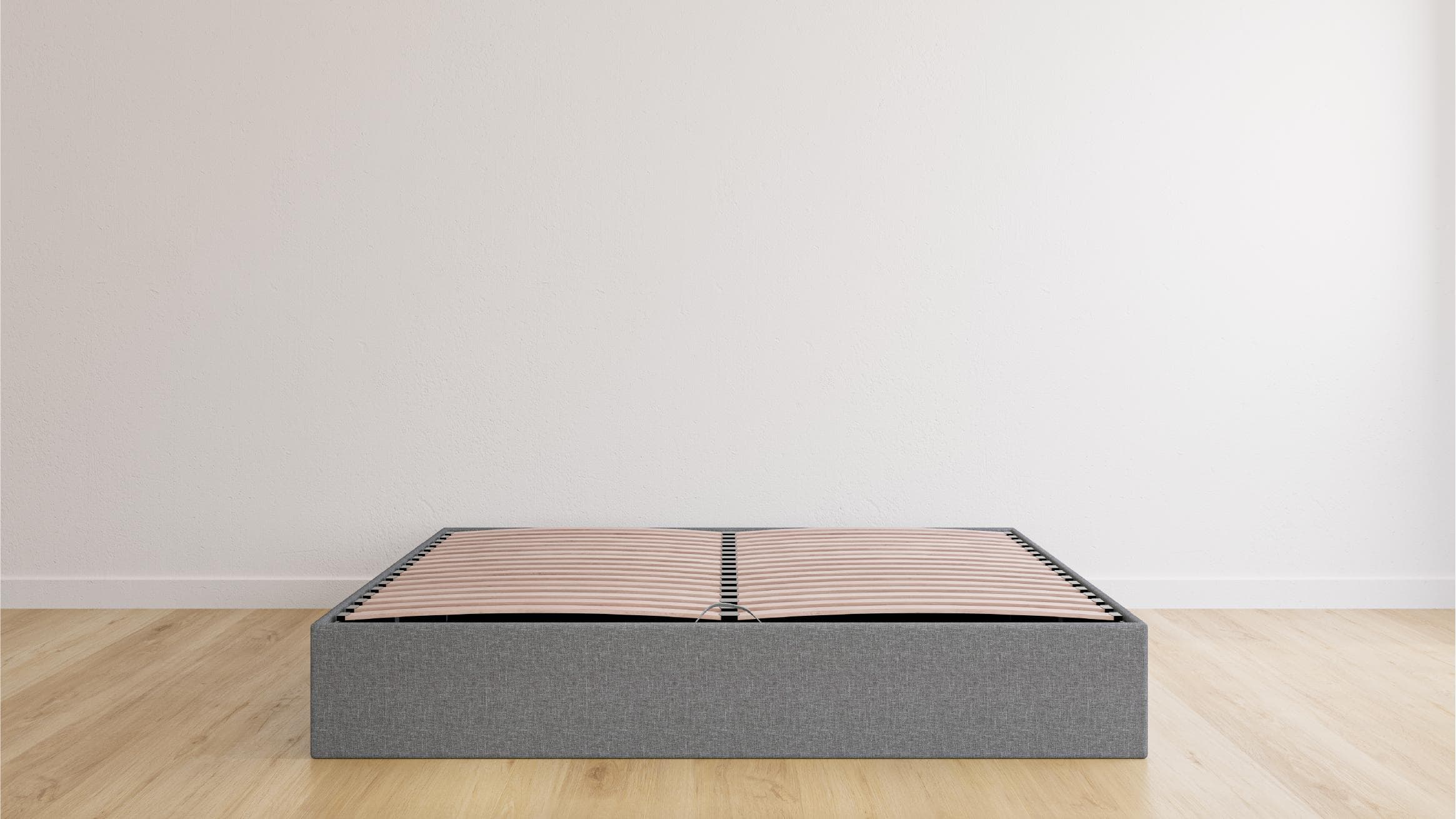 Emma Premium Stauraumbett 140x200 V2 Dunkelgrau