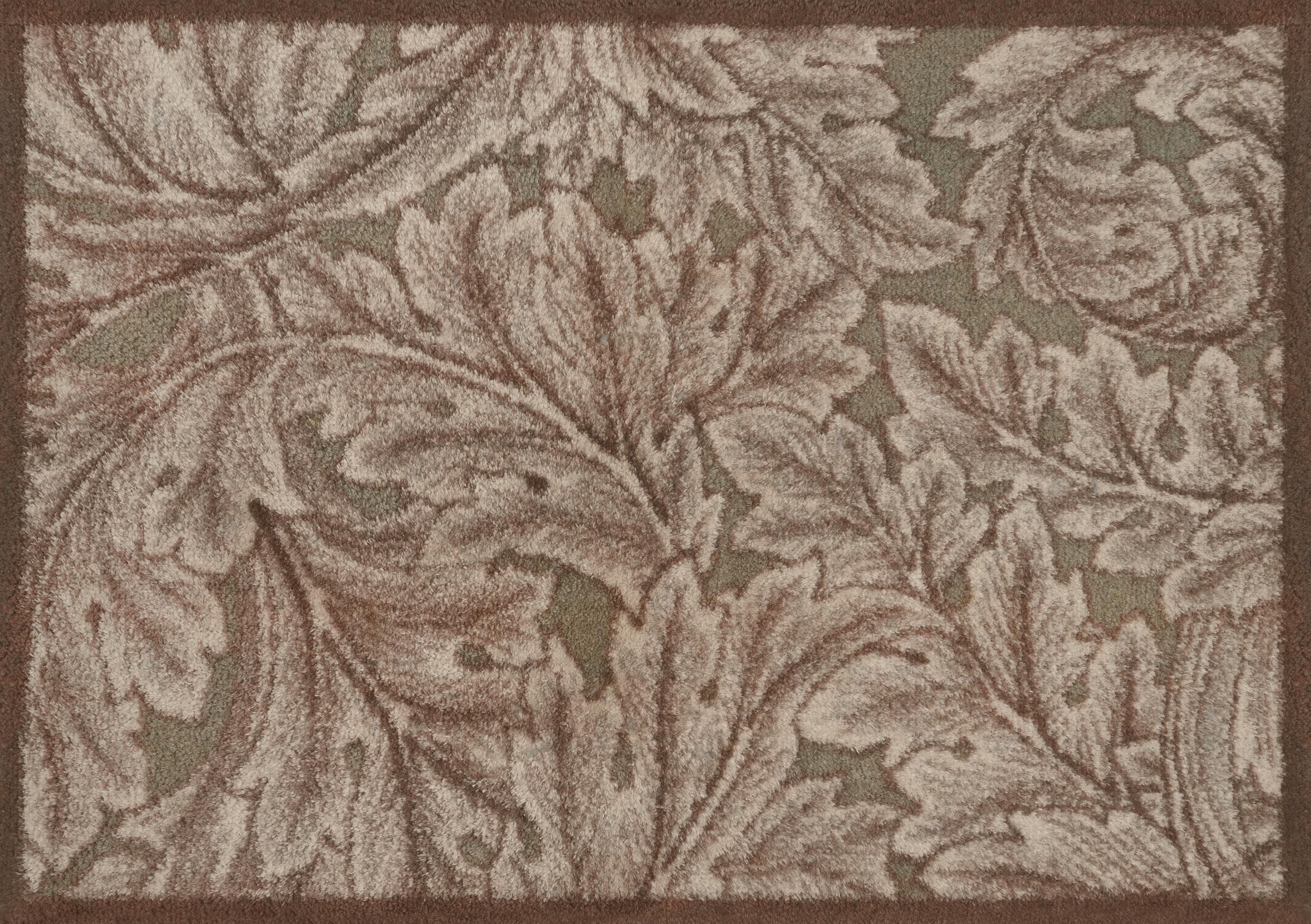 Fußmatte Acanthus Brown Baumwolle Teppich Baur Versand