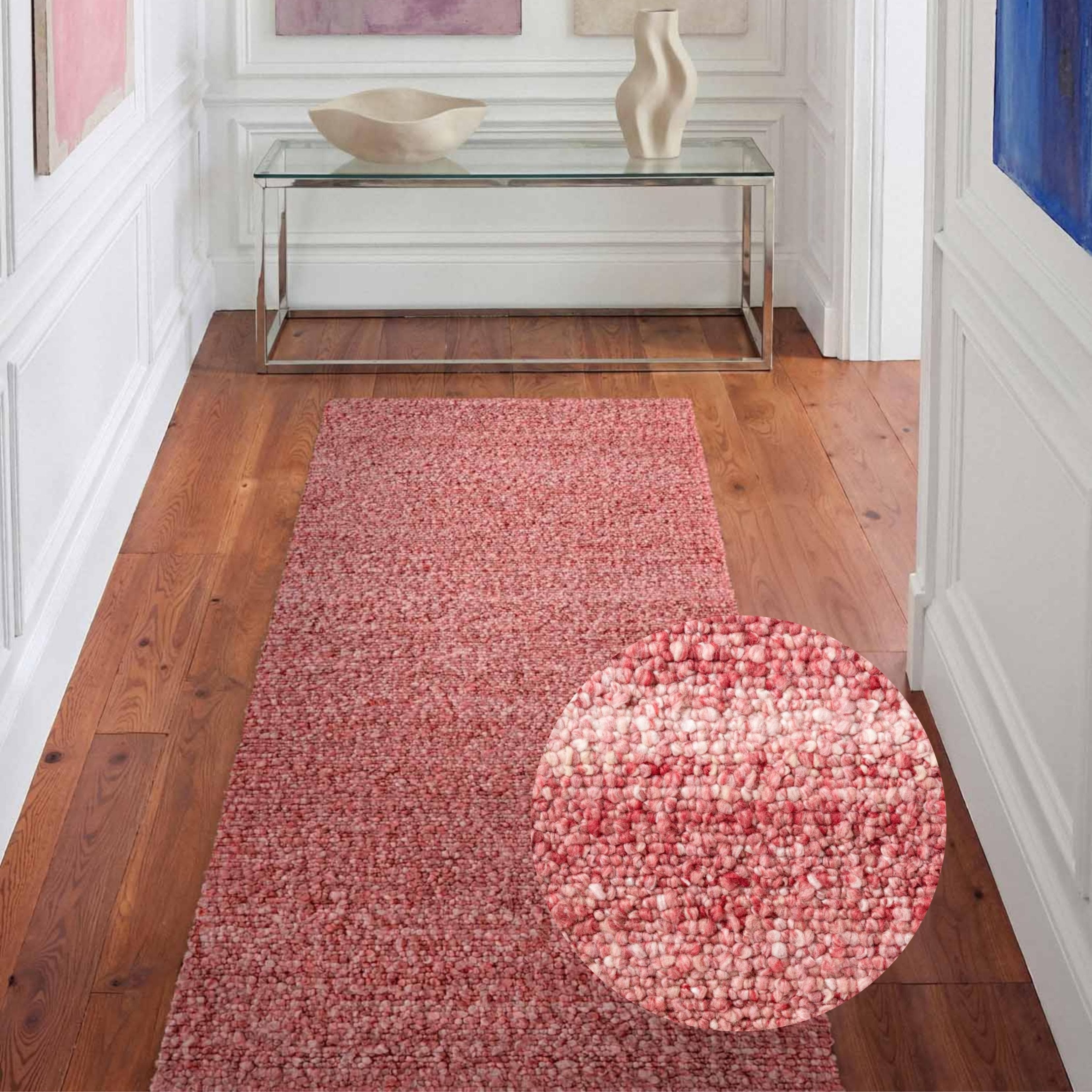 Ted Baker Soft Bouclé Portobello Teppich Dunkelpink