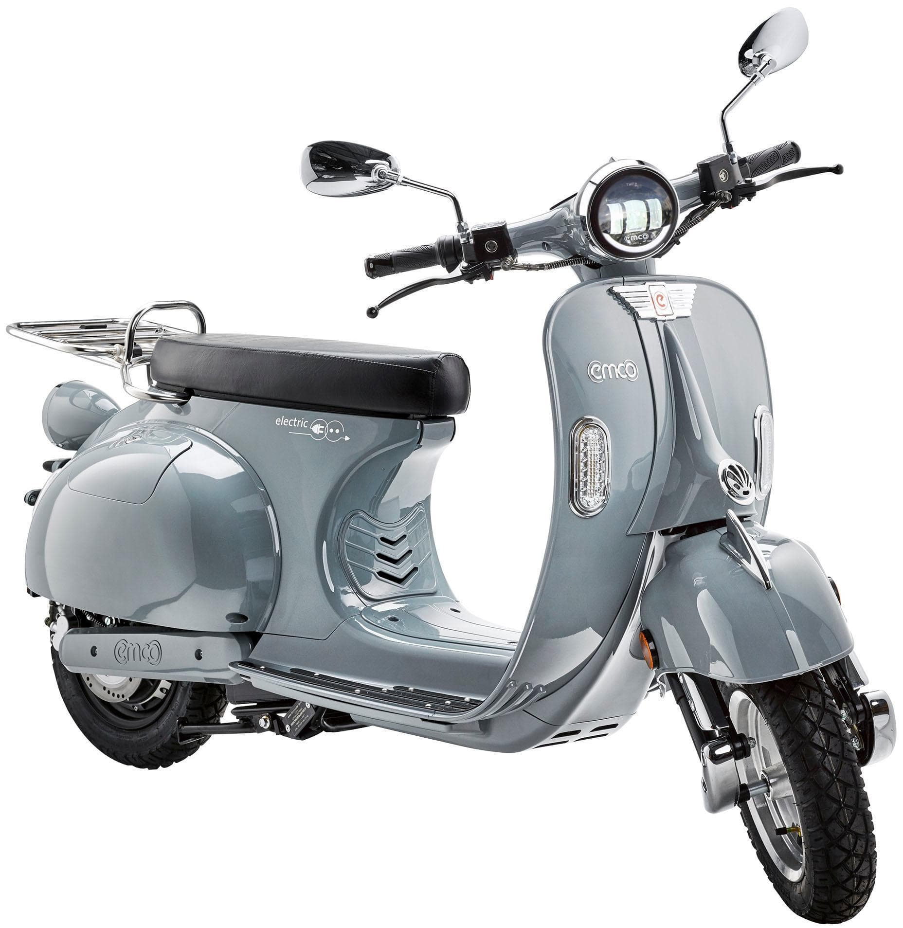 EMCO NOVA 1700 Elektromotorroller Retro Grau