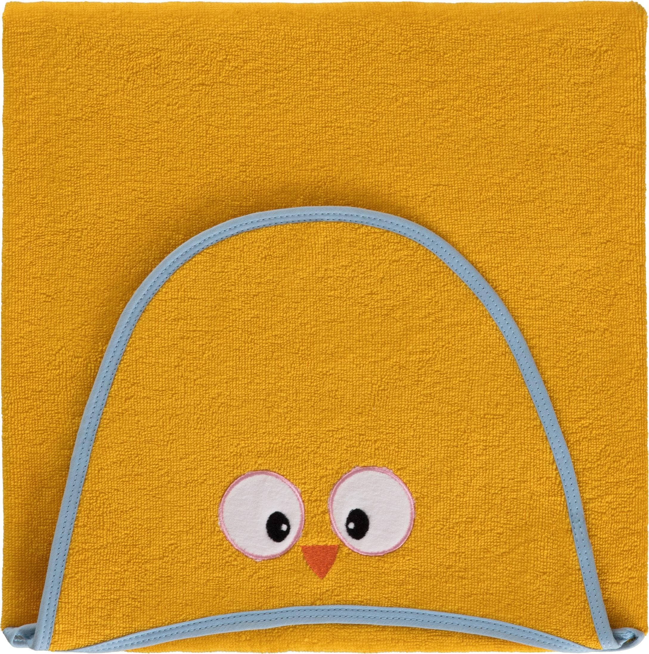 Kapuzenhandtuch Egeria Owl Baumwolle Kinder