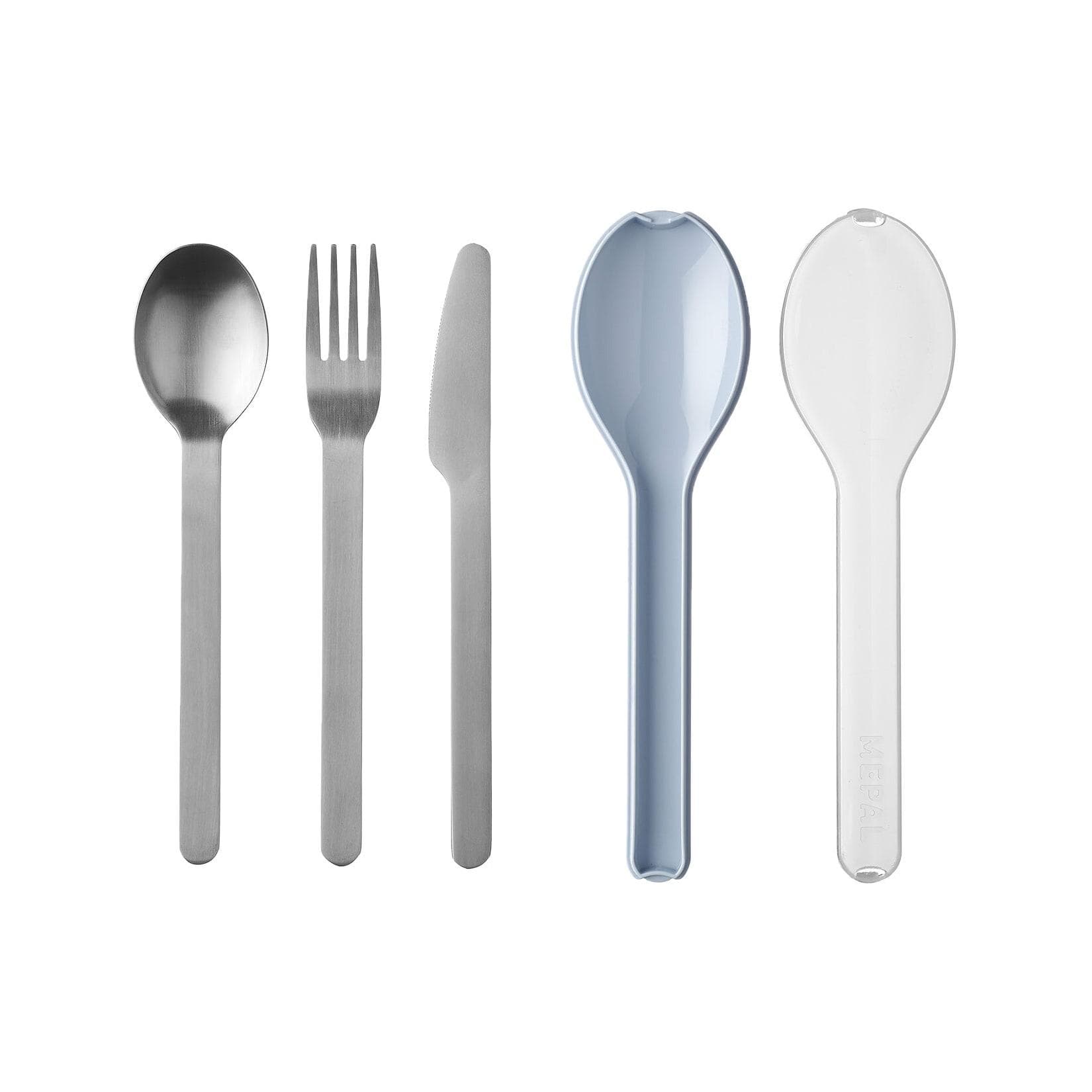 Besteck-Set ELLIPSE 3-teilig Nordic Blue Mepal