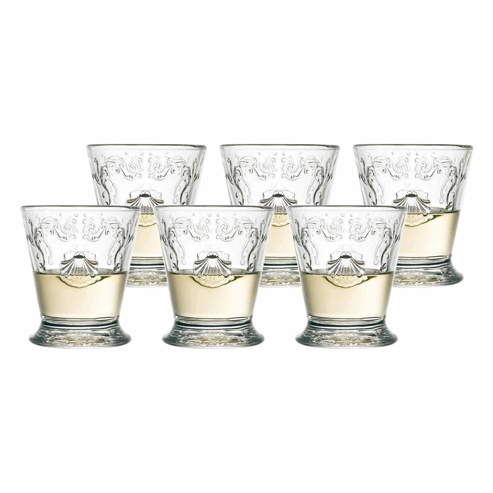 La Rochère Wassergläser Versailles 250 ml 6er Set transparent