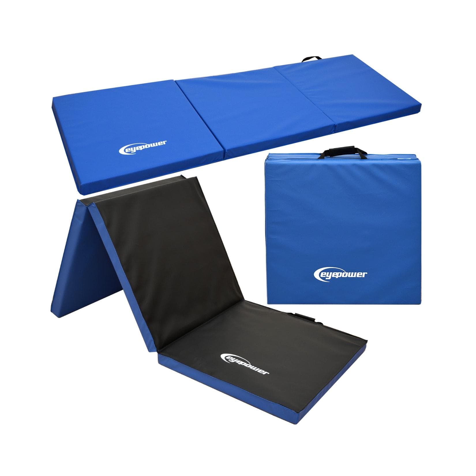 180x60 Klappbare Gymnastikmatte 5cm - eyepower XL Turnmatte Kinder