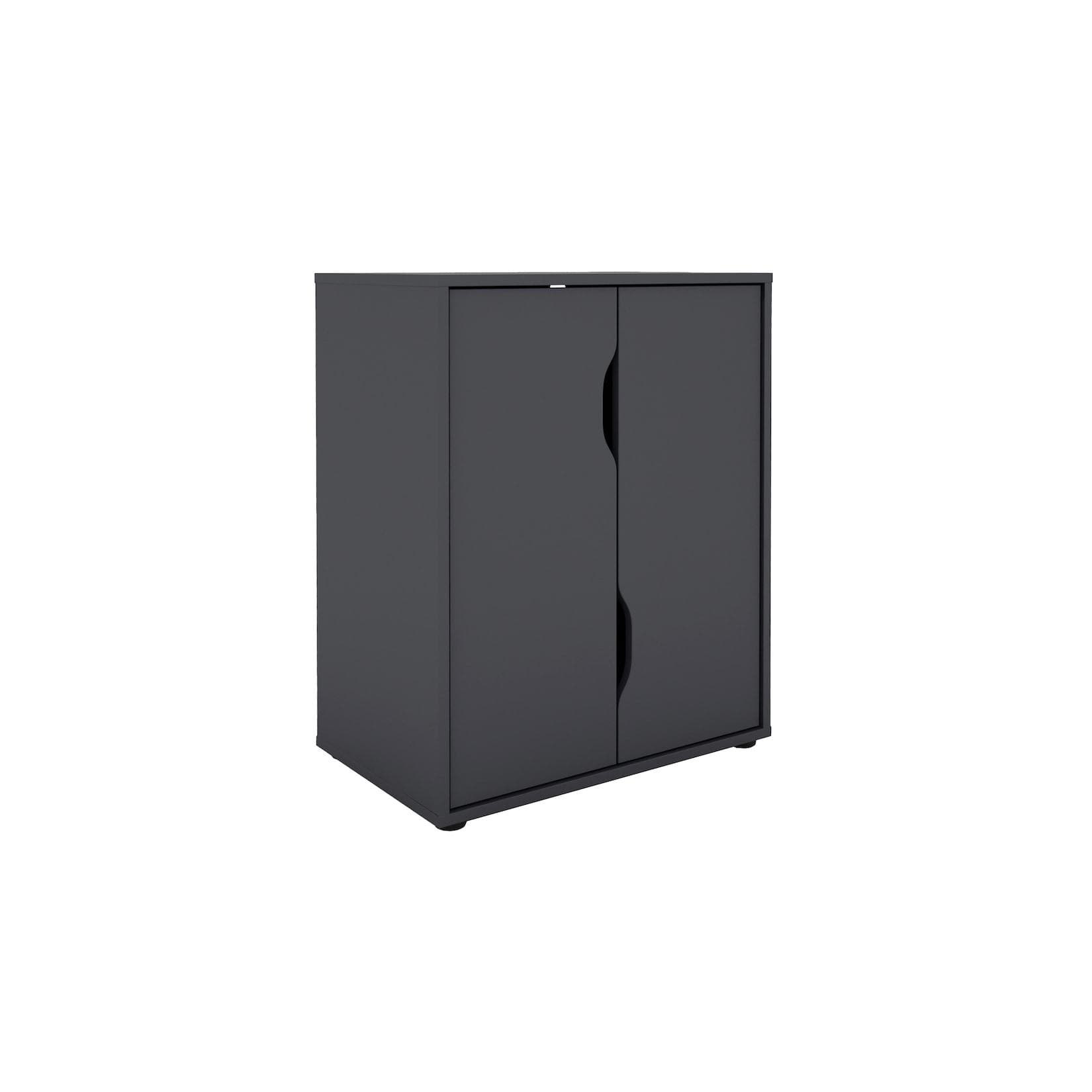 byLIVING Aktenschrank BELFAST Anthrazit Modern
