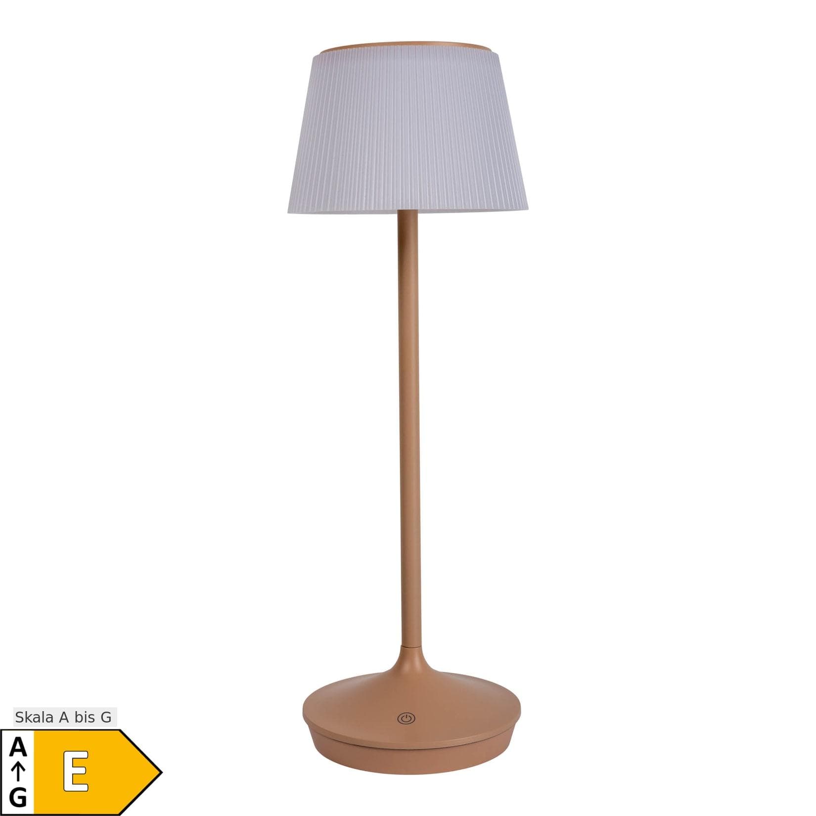 NÄVE LED Tischleuchte EMMI Beige Solar/Akku CCT Touch