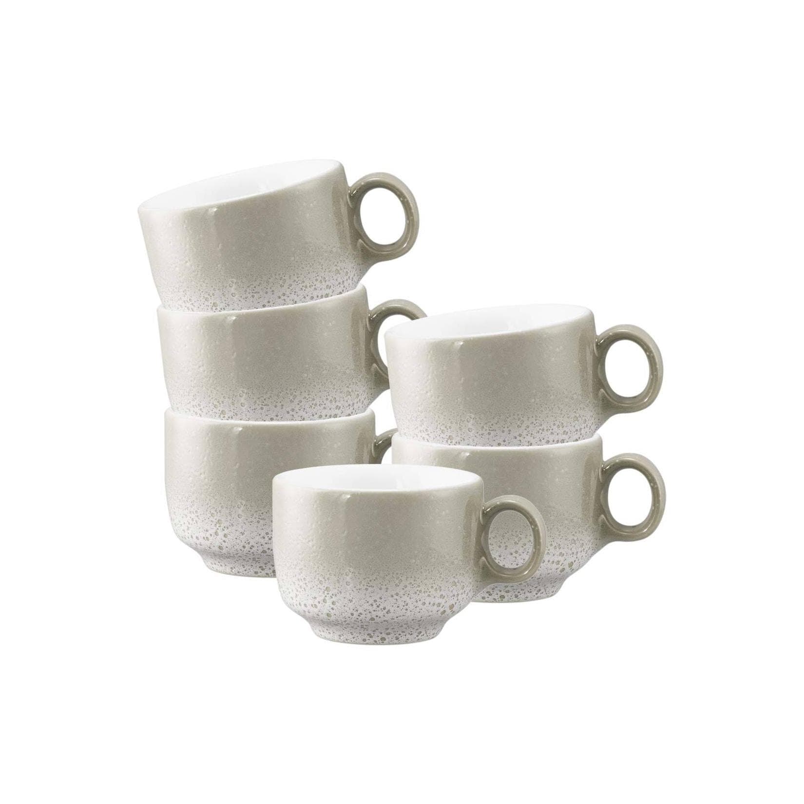 Seltmann Weiden Espressotasse Sento Home 6er Set Beige Porzellan