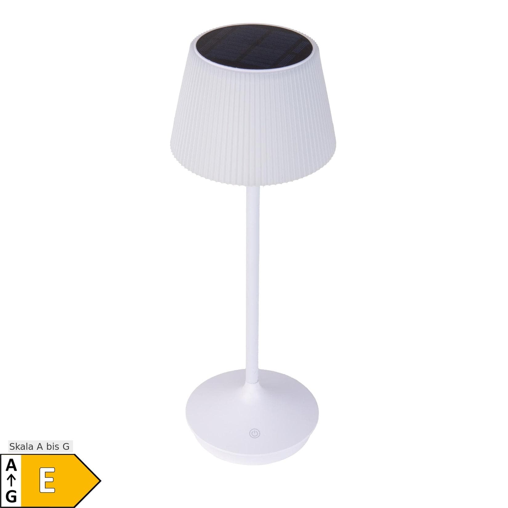 Näve LED Außen-Tischleuchte Emmi Weiß mit Farbwechsel und Touchdimmer