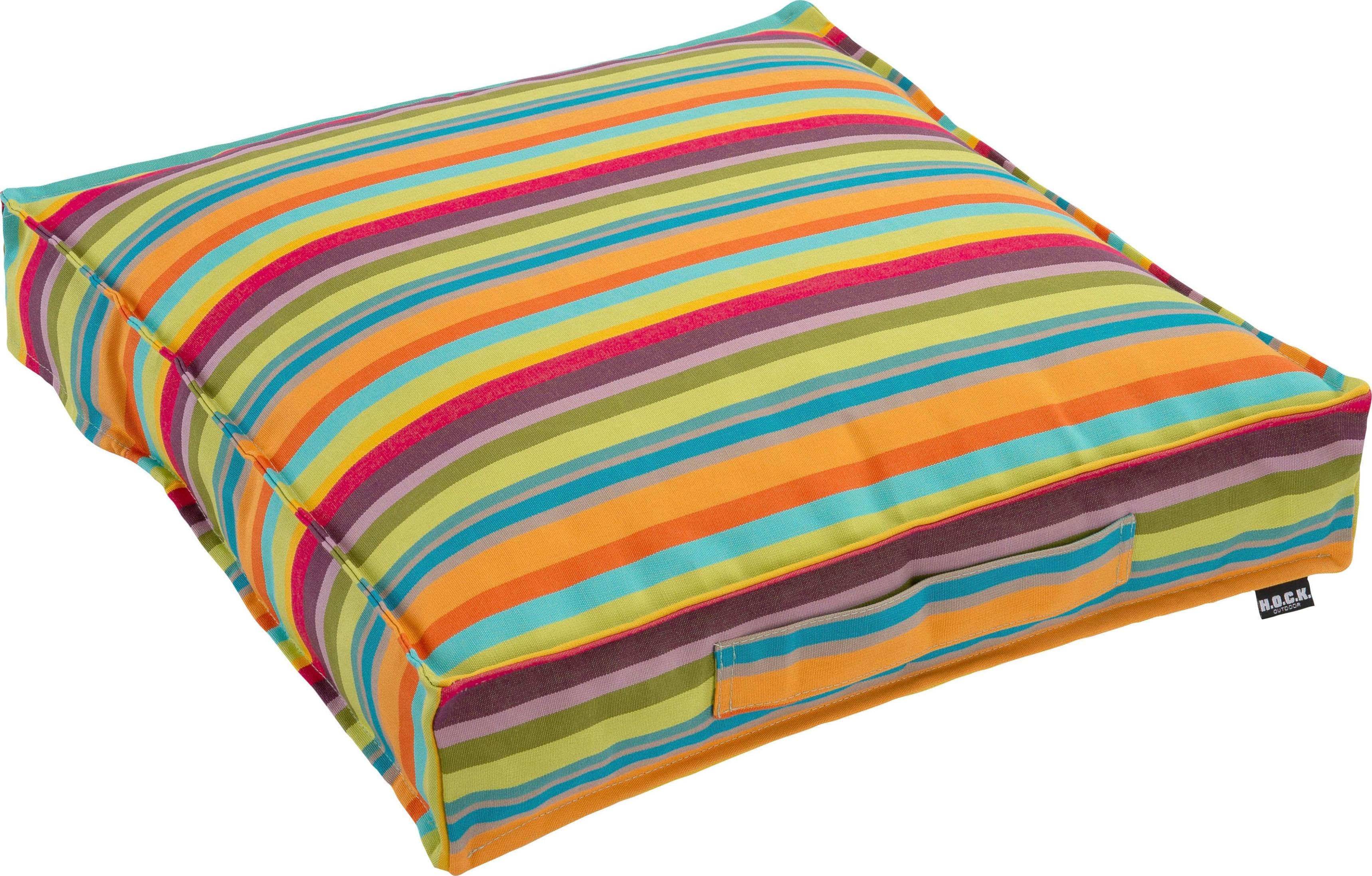 HOCK Sitzkissen Yucatan Bunt Streifen