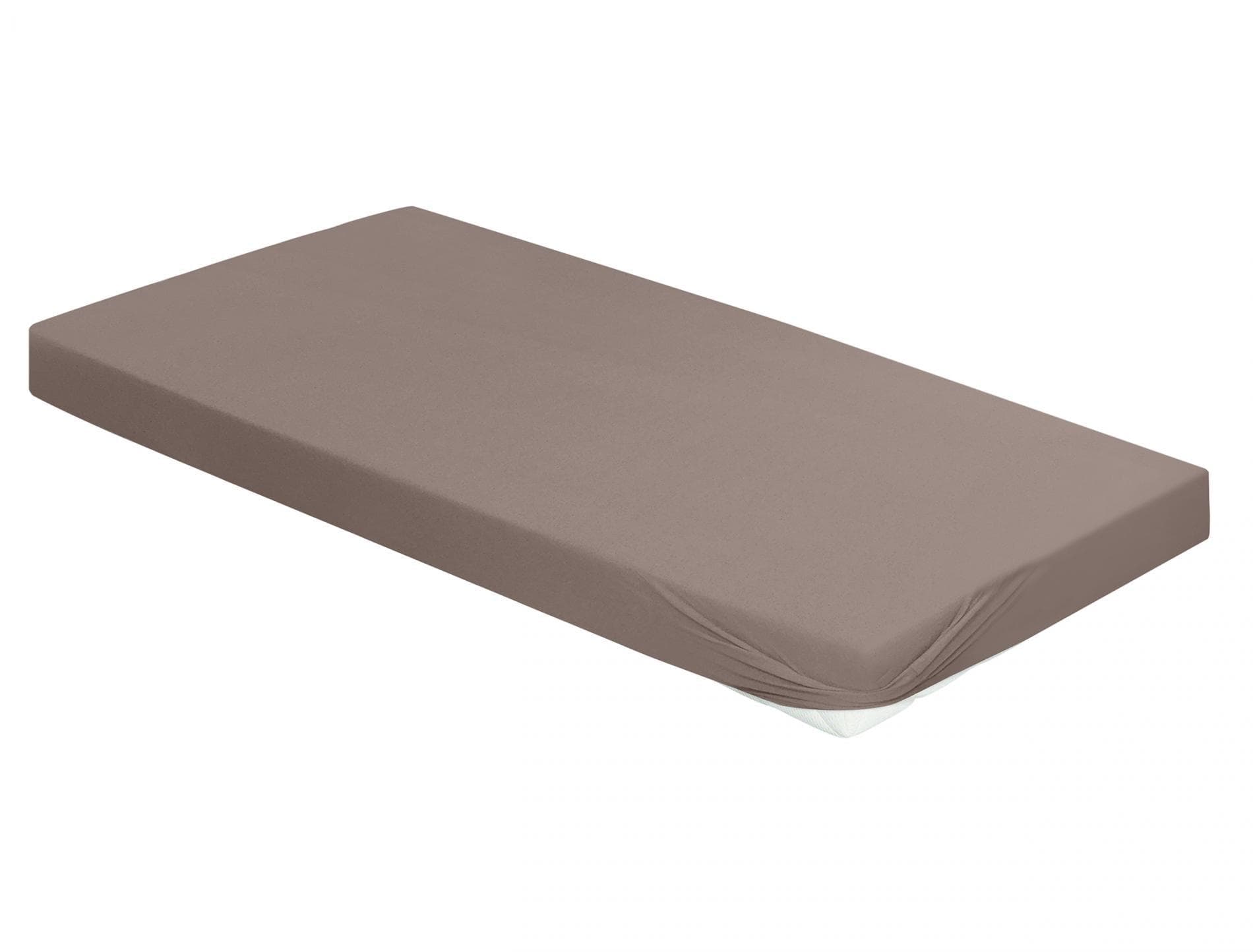 IRISETTE Spannbettlaken Neptun 5 Grau Interlock-Jersey 100% Baumwolle