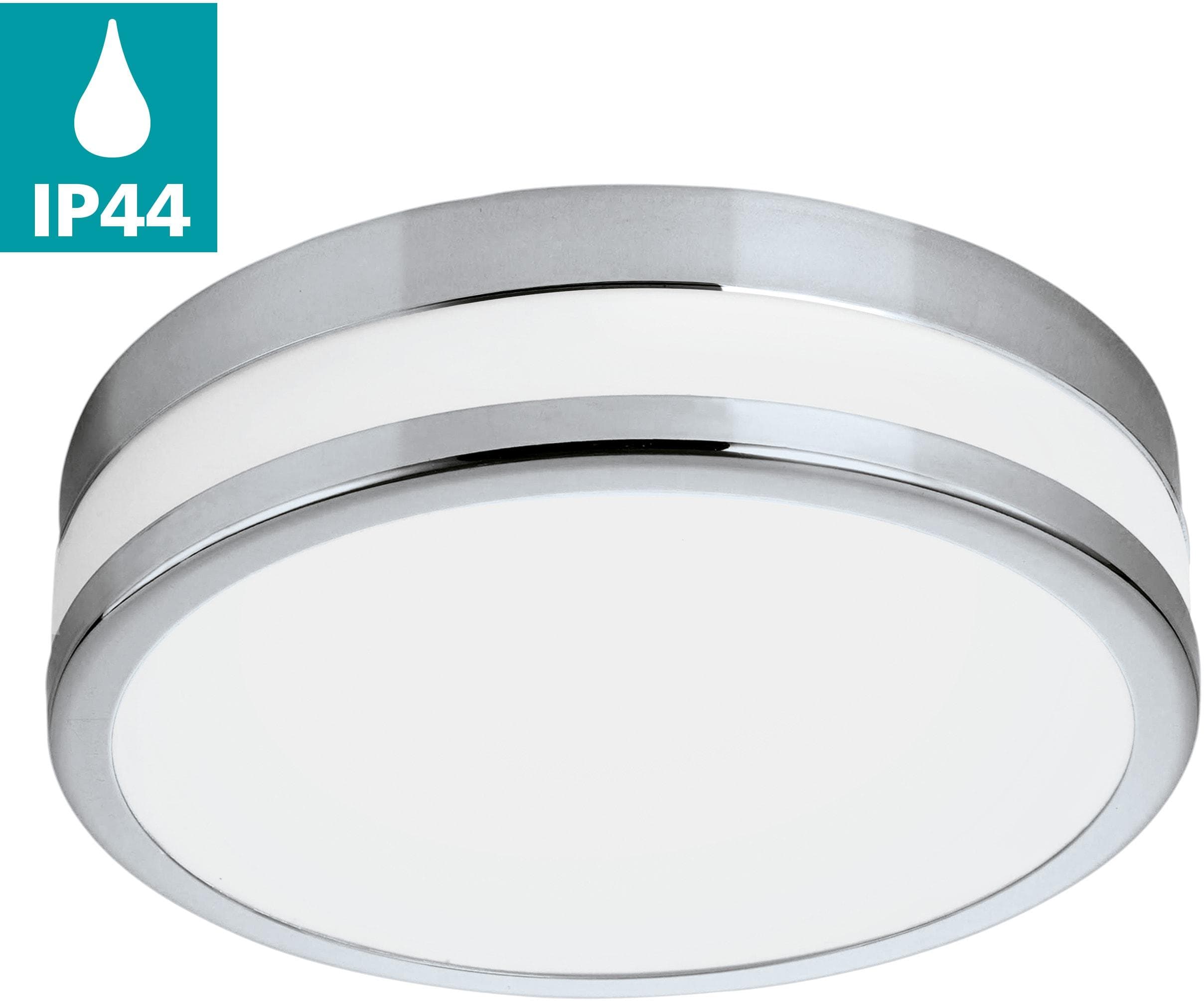 Eglo LED Wandleuchte PALERMO Weiß Chrom IP44
