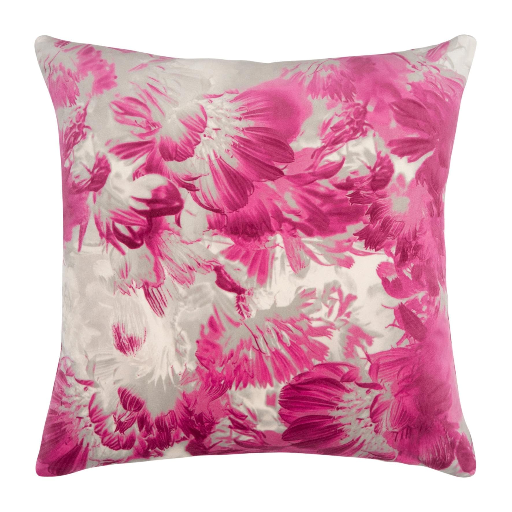 Dekokissen PAD "ROMANCE FLOWER" Pink Beige Polyester