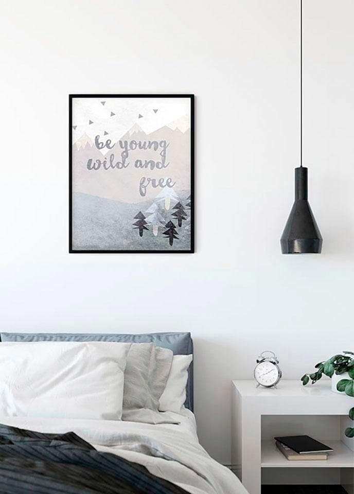 Bild Wild and Free Wandbild Komar