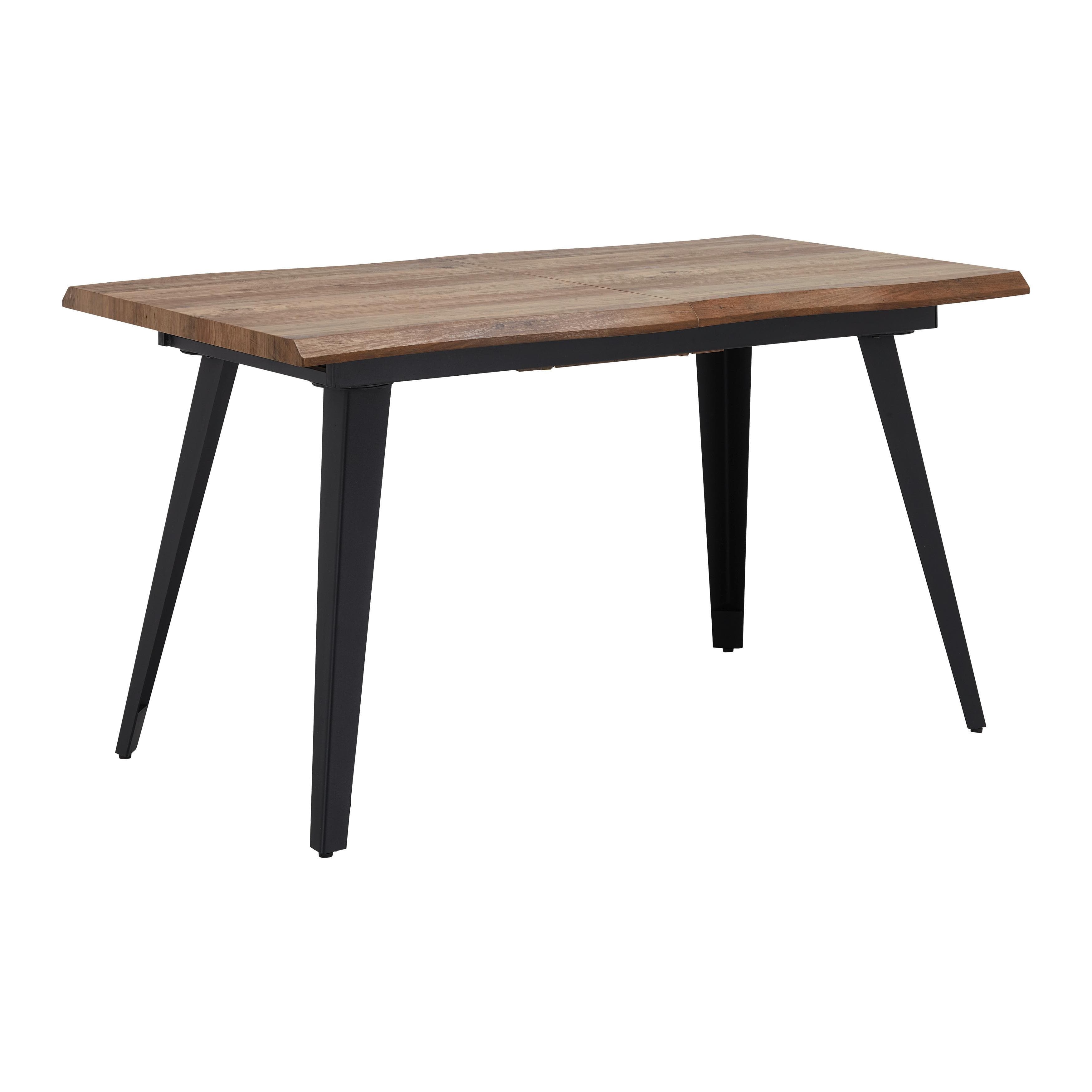 Ausziehtisch Jan Walnussfarben MDF 140-180 cm