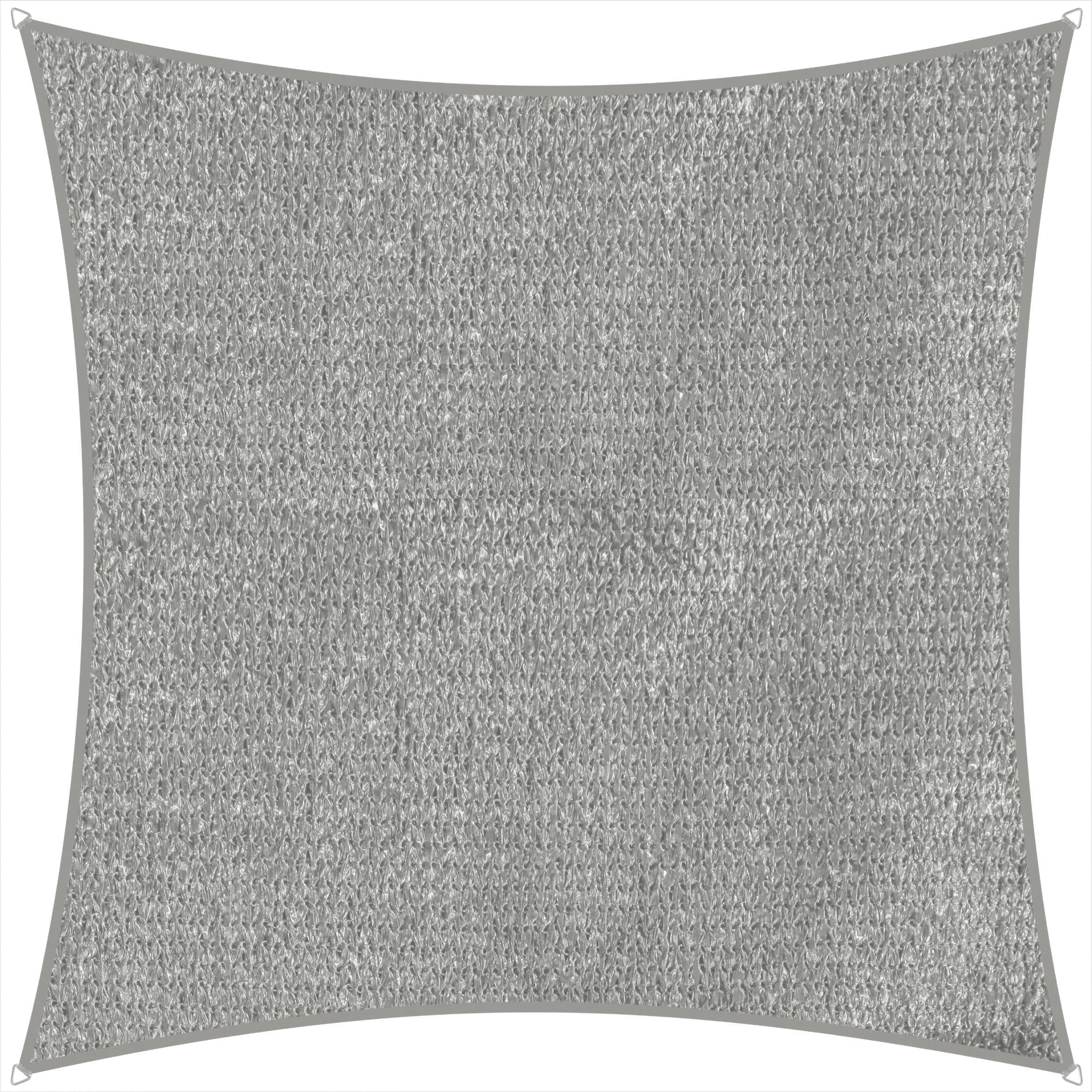 Schneider Sonnensegel Teneriffa Quadrat Silber ca. 500x500 cm