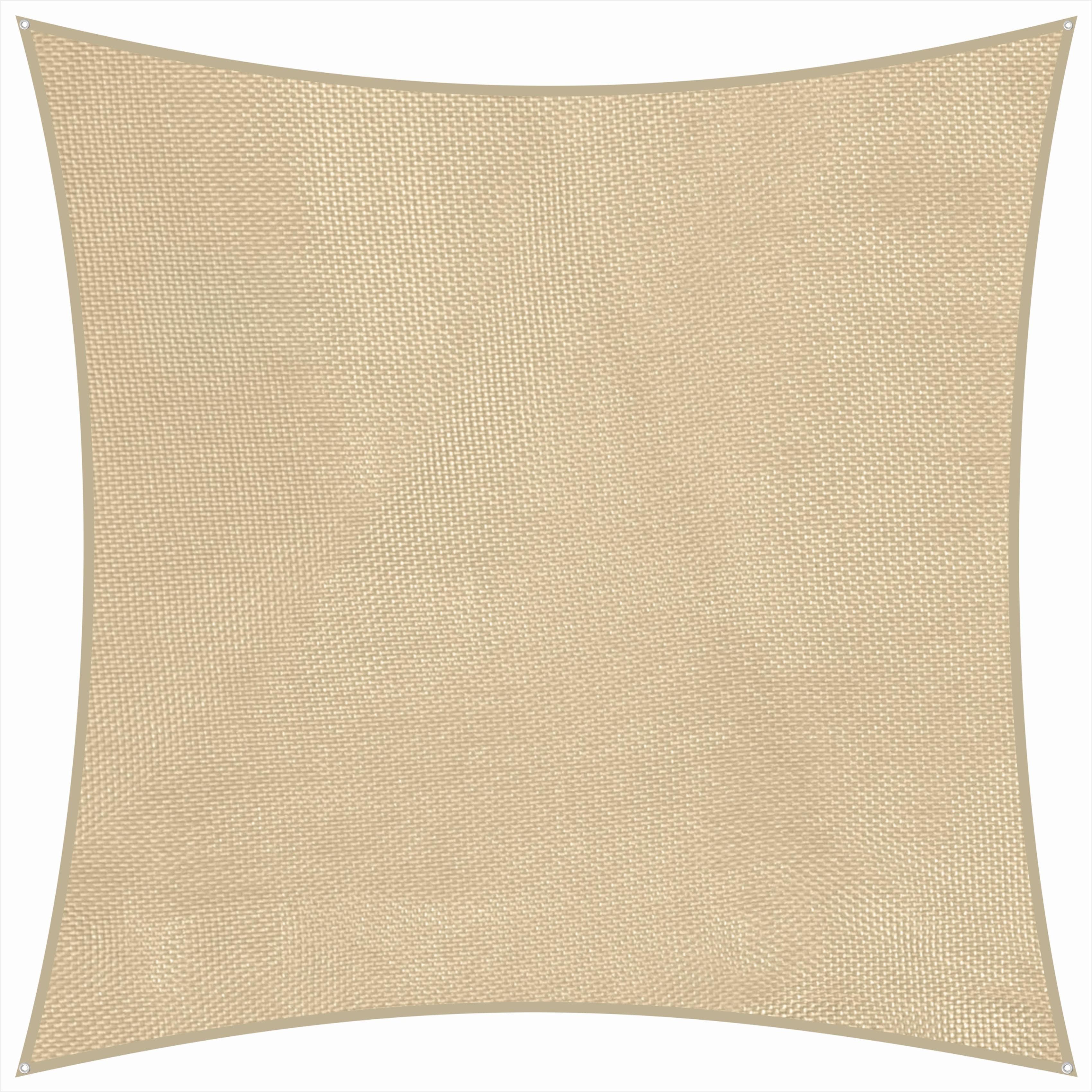 Schneider Sonnensegel Lanzarote Quadrat ca. 360x360 cm Naturfarbe