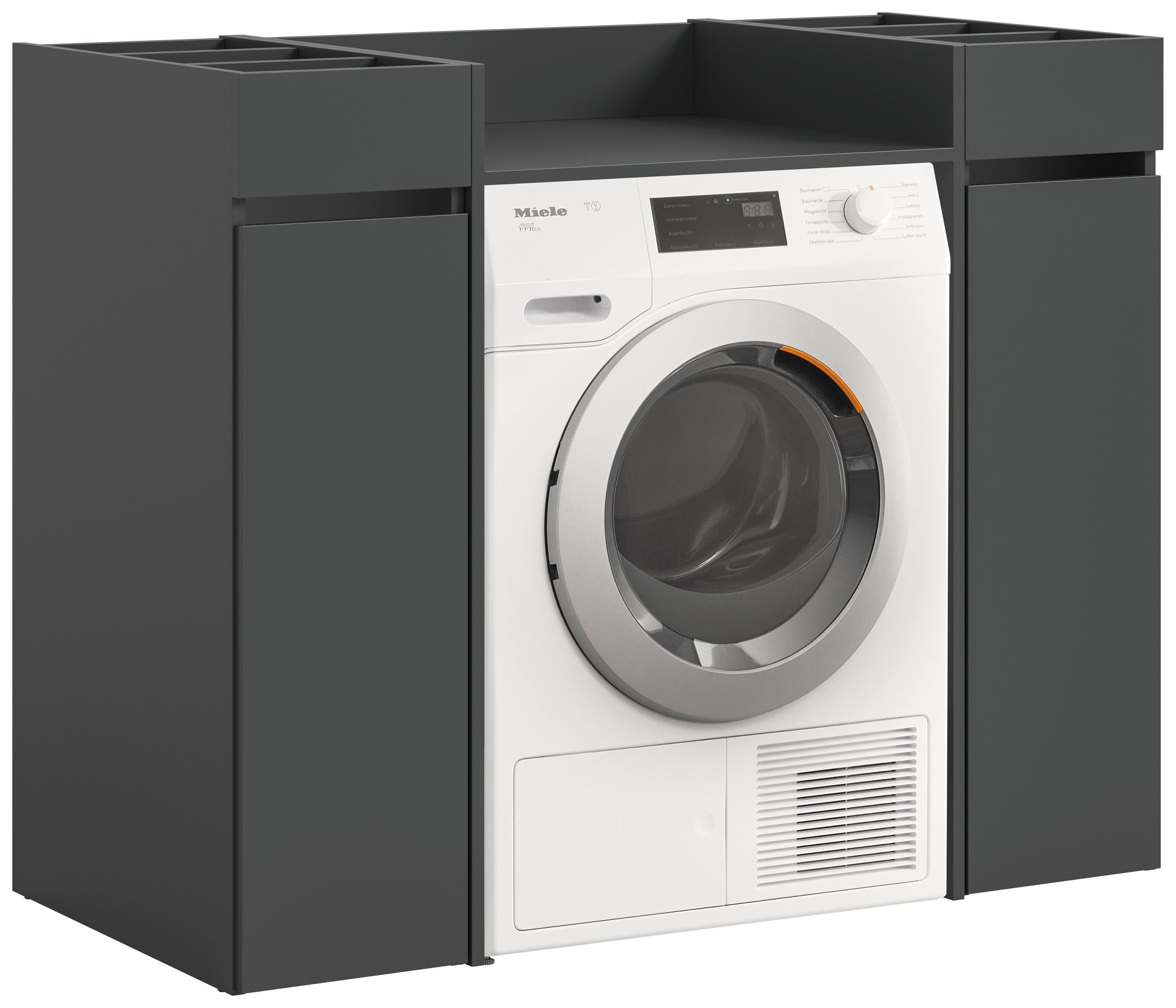 Waschmaschinenschrank Free in Anthrazit