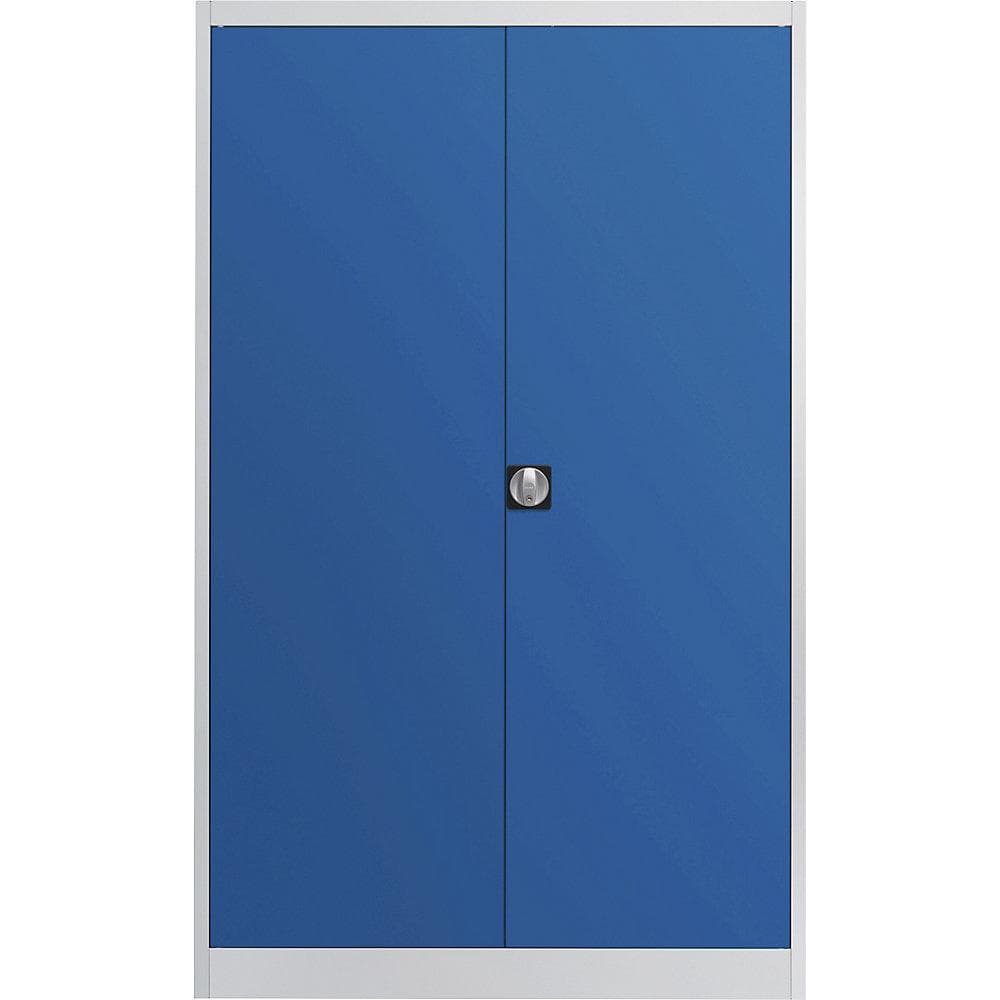 mauser Universalschrank lichtgrau/blau 2200x1200x420mm