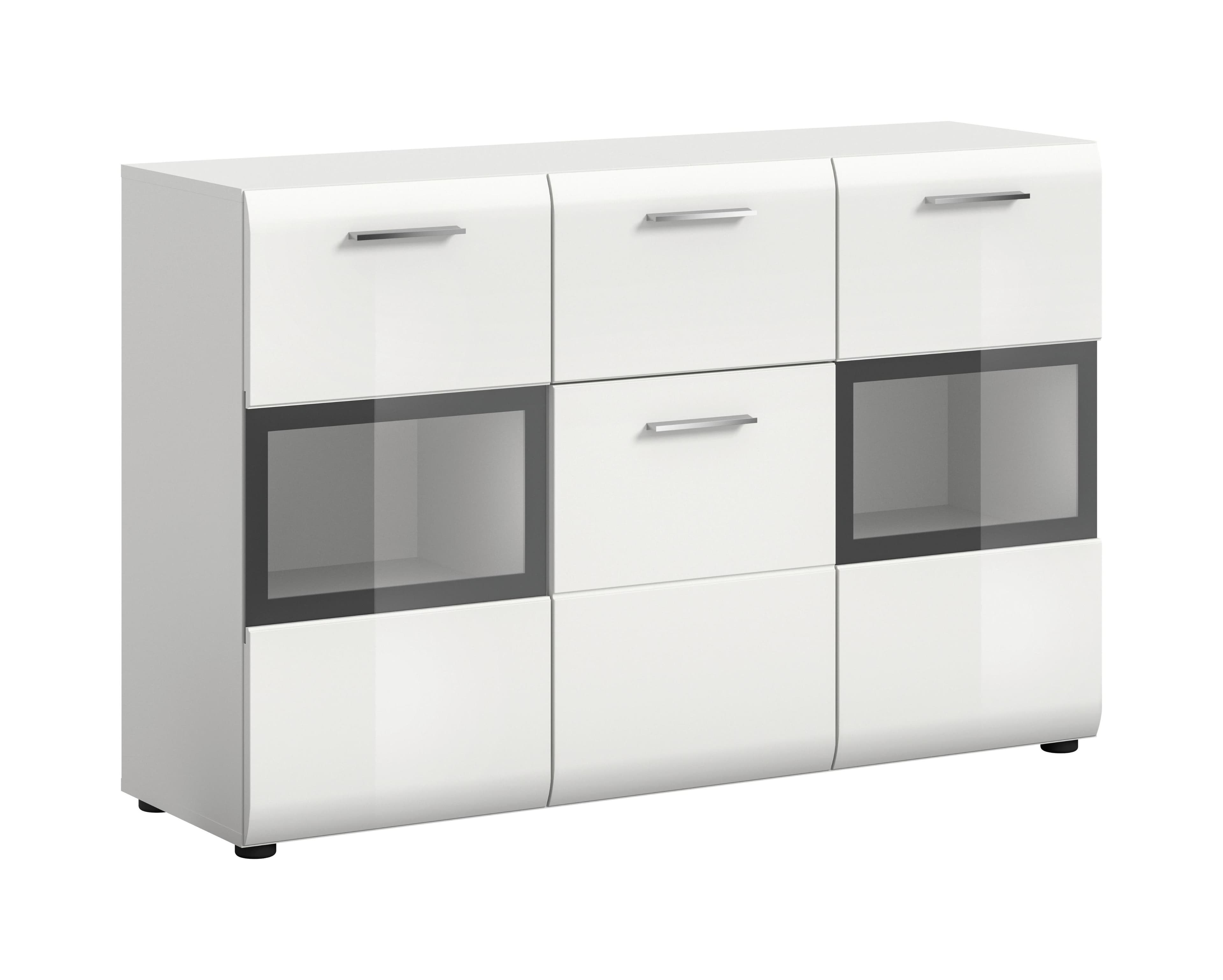 Sideboard Ice Weiß hochglanz von Mömax DE