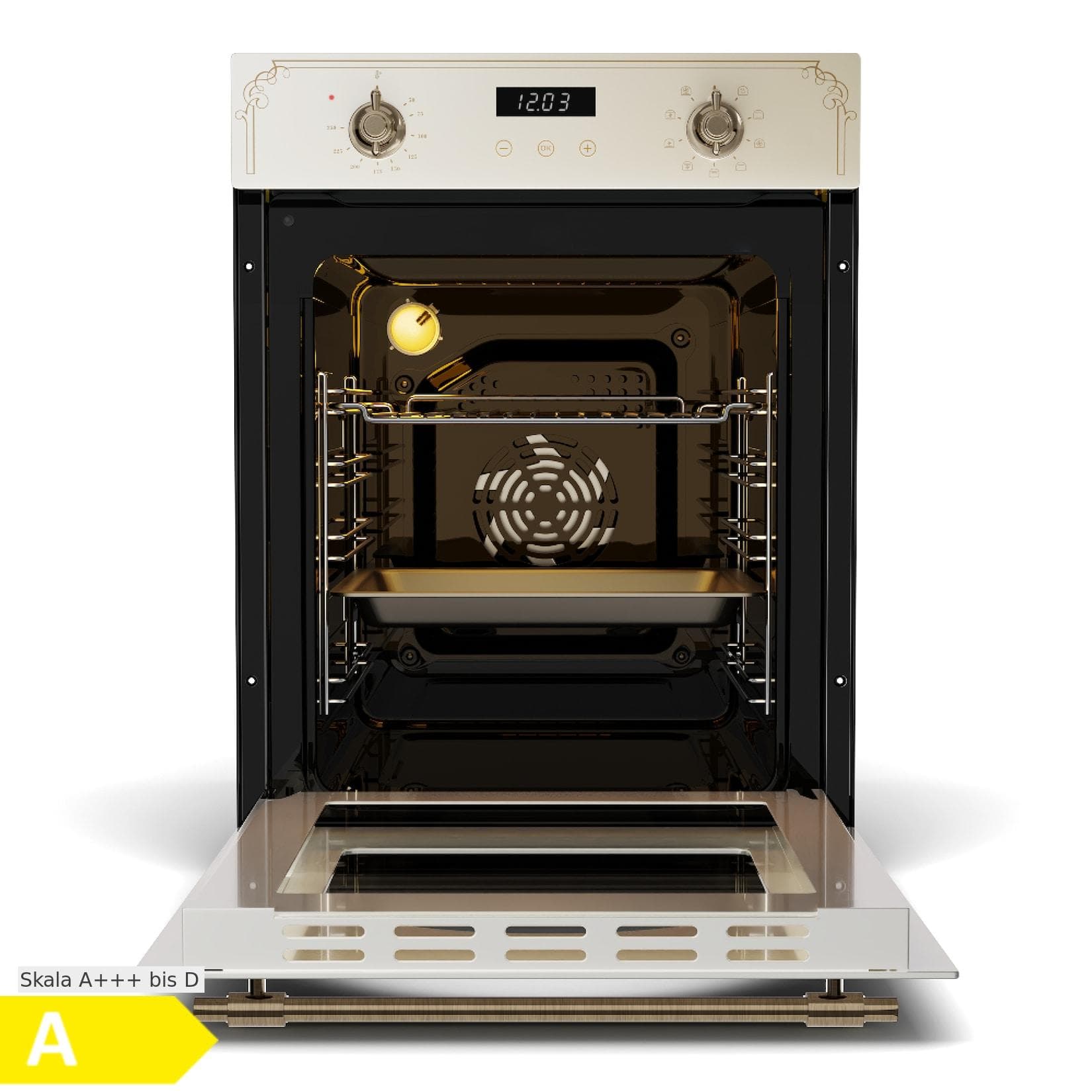 Victoria Slim 45cm Einbaubackofen 9 Funktionen Klarstein