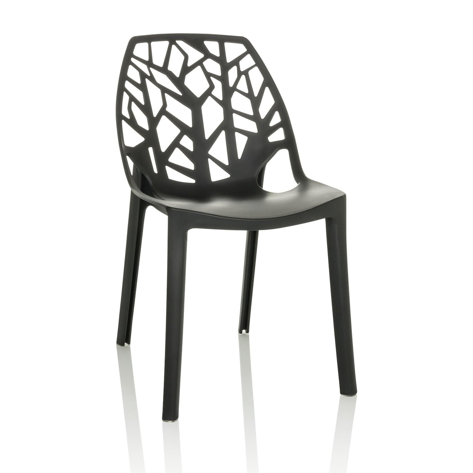 hjh OFFICE Outdoor Stuhl ARTIFO TRI Kunststoff