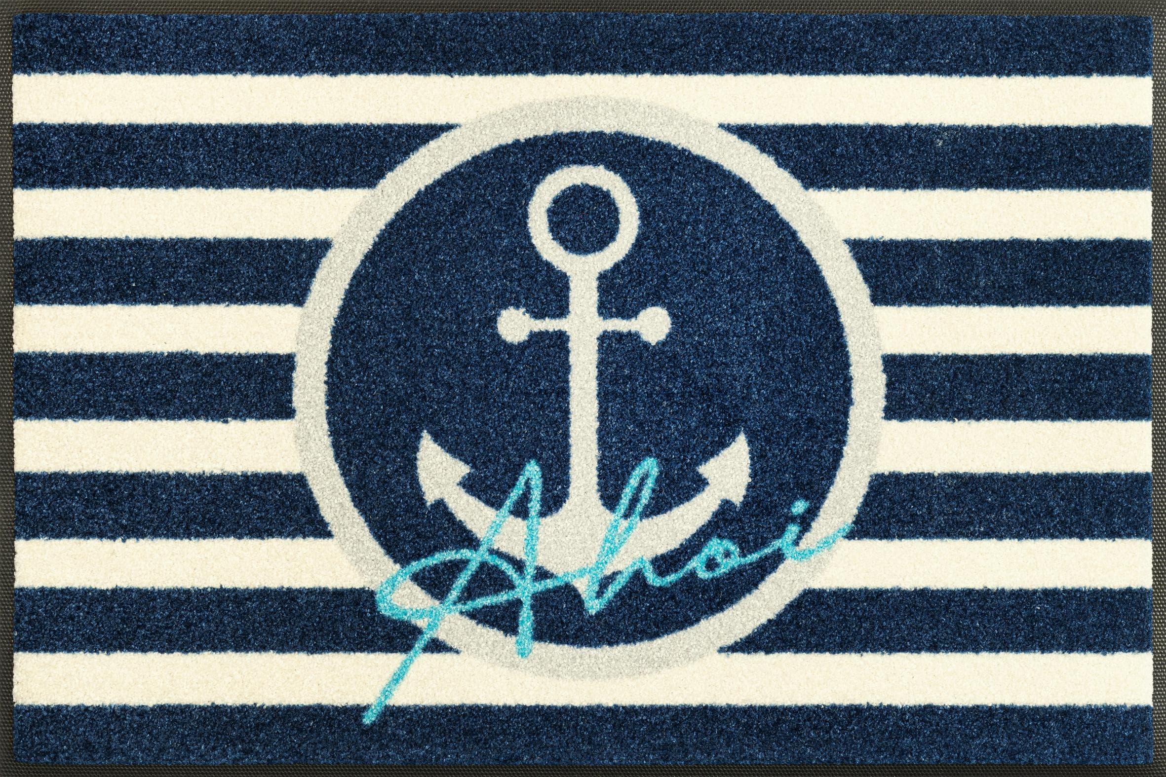 WASH+DRY BY KLEEN-TEX Fußmatte Anchor Port Bunt Polyamid