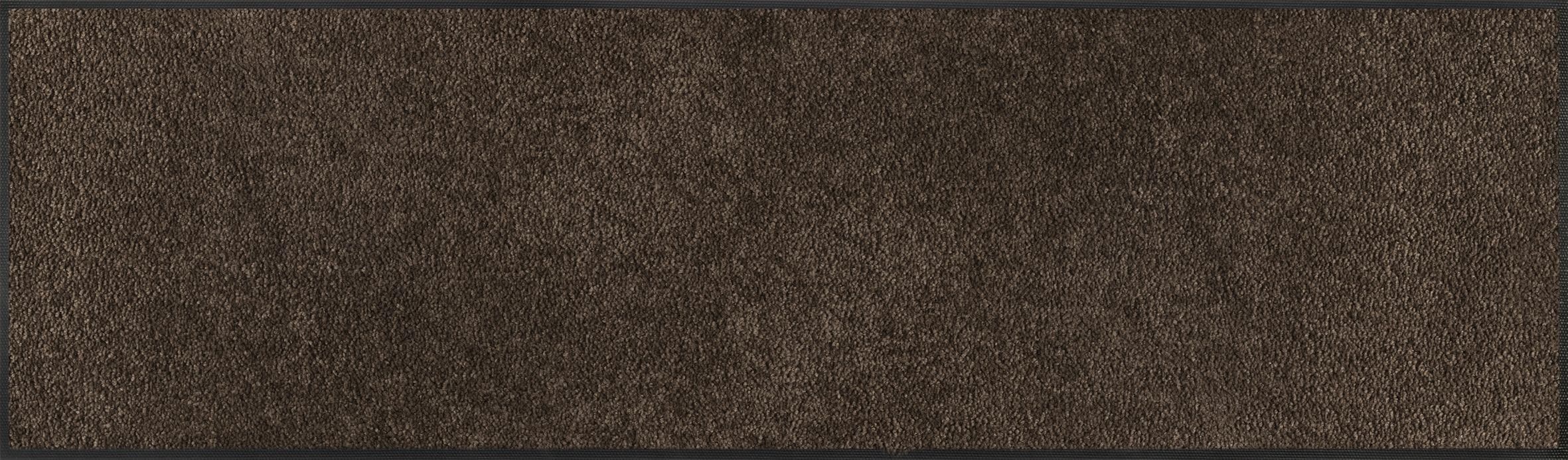 Teppich Espresso Brown braun 35x120 cm Polyamid