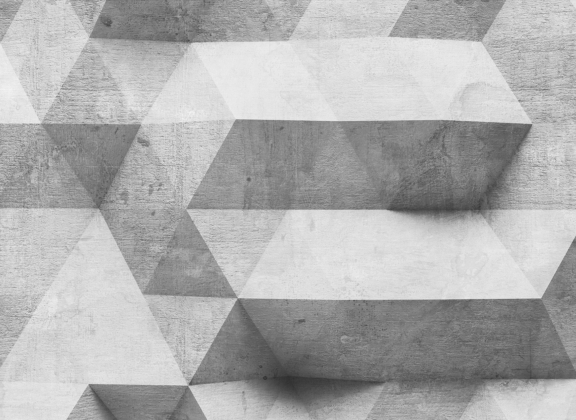Livingwalls Fototapete Concrete Surface 1 Grau Vlies