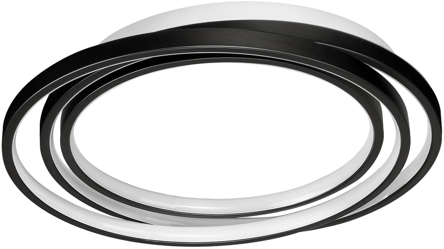 NOVA LUCE Deckenleuchte ARBOR Schwarz LED 44cm