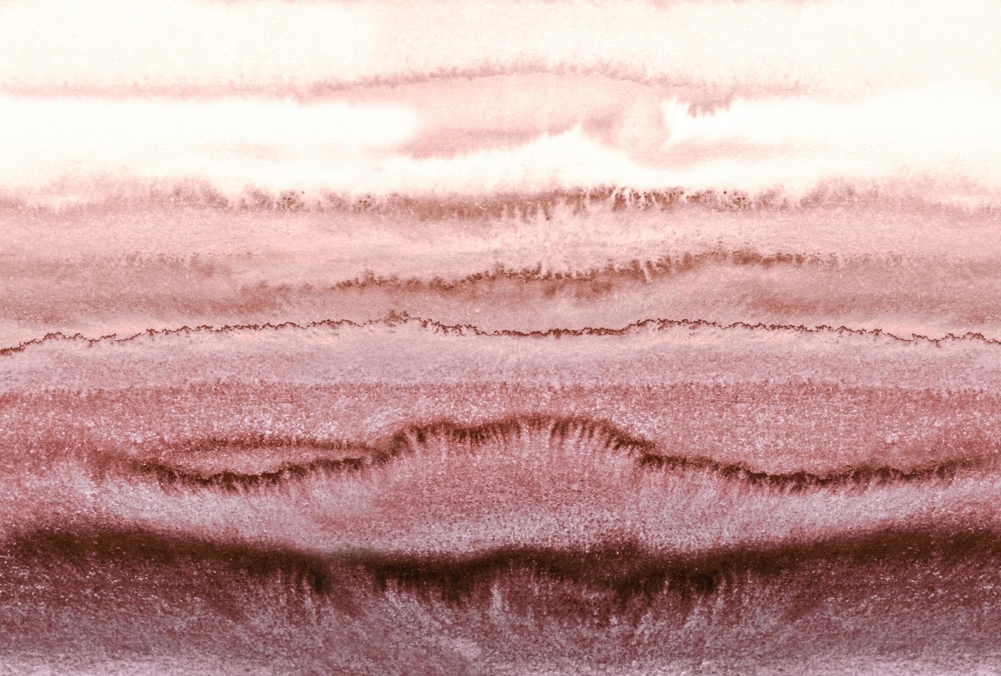 Livingwalls Fototapete ARTist Within the Tides Beige/Rosa/Weiß Vlies