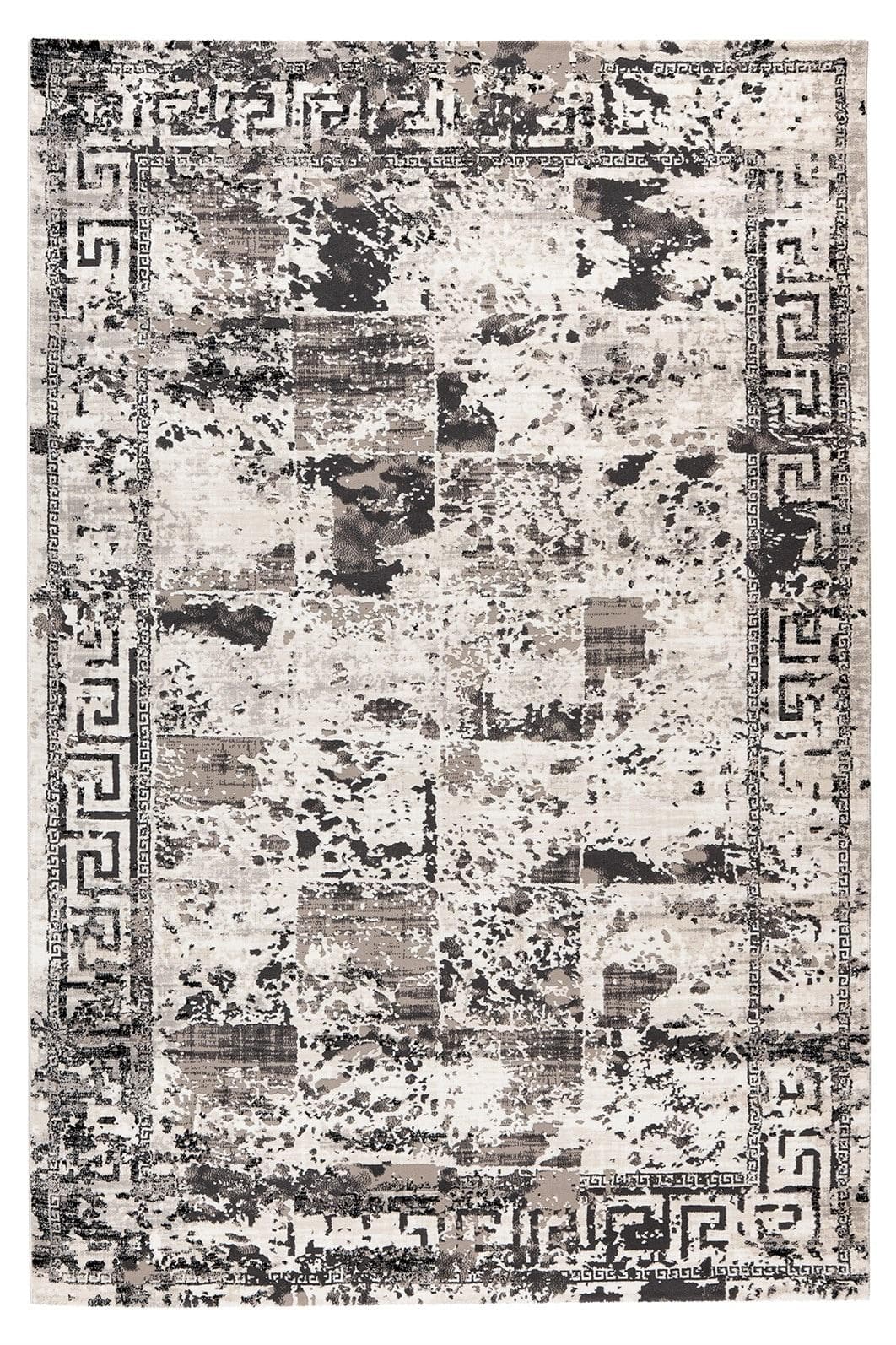 Kayoom Olivo 921 Teppich Grau 3D-Effekt