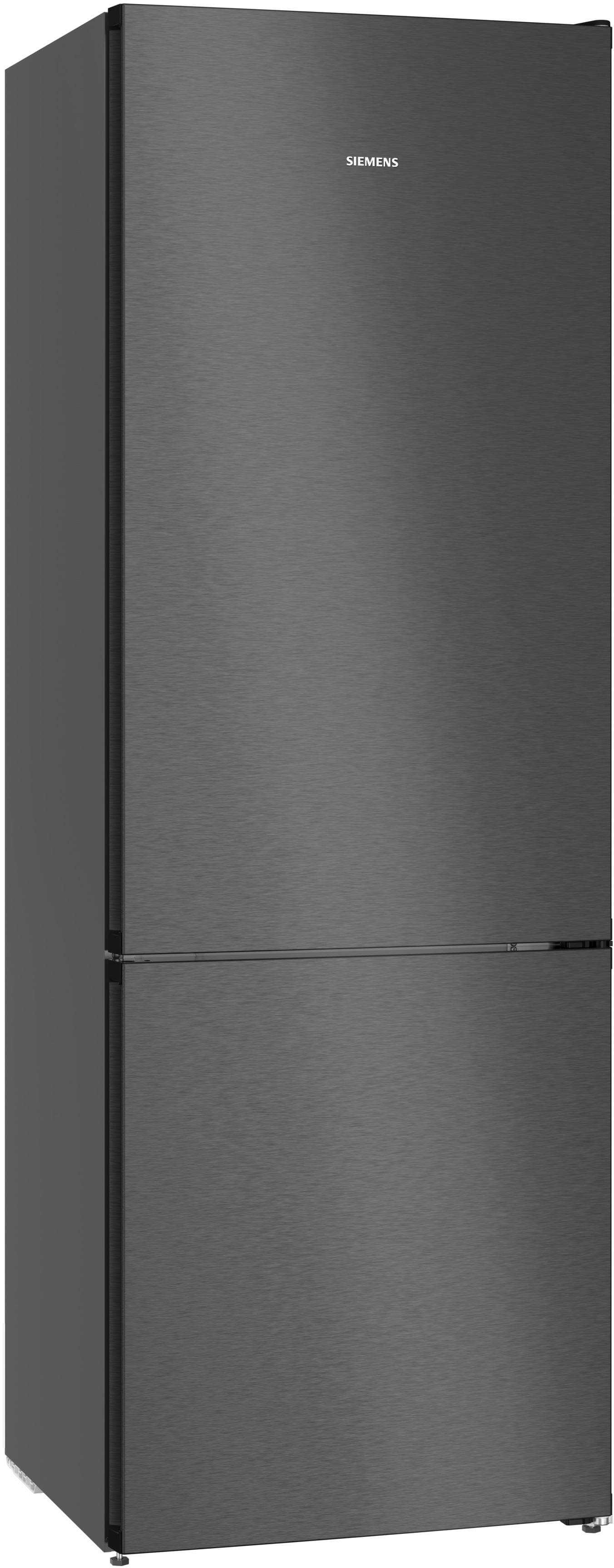 SIEMENS Kühl-/Gefrierkombination KG49NVXCG Schwarz LED-Innenbeleuchtung