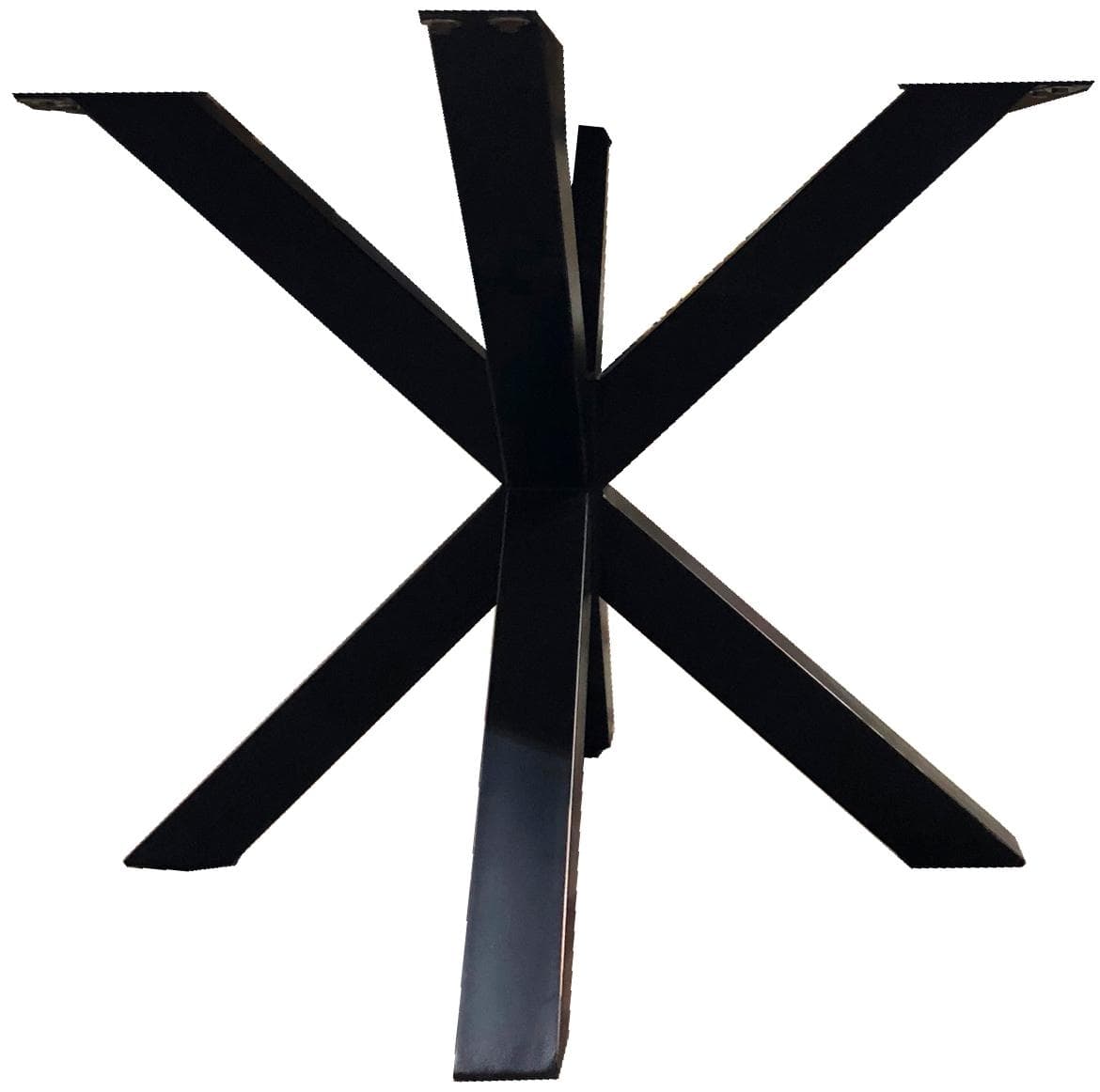 SIT Tischbein Schwarz Sternförmig Metallgestell 85x85x72 cm