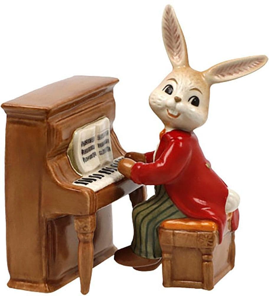 Goebel Osterhase Figur Hase - Kleiner Virtuose (1 St) Osterfigur Dekofigur Ostern