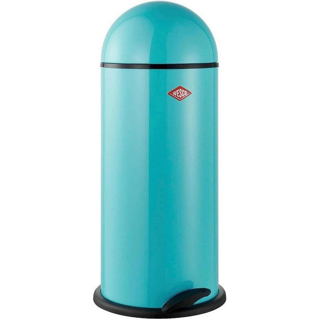 Wesco Abfalleimer Türkis Metall 22 L