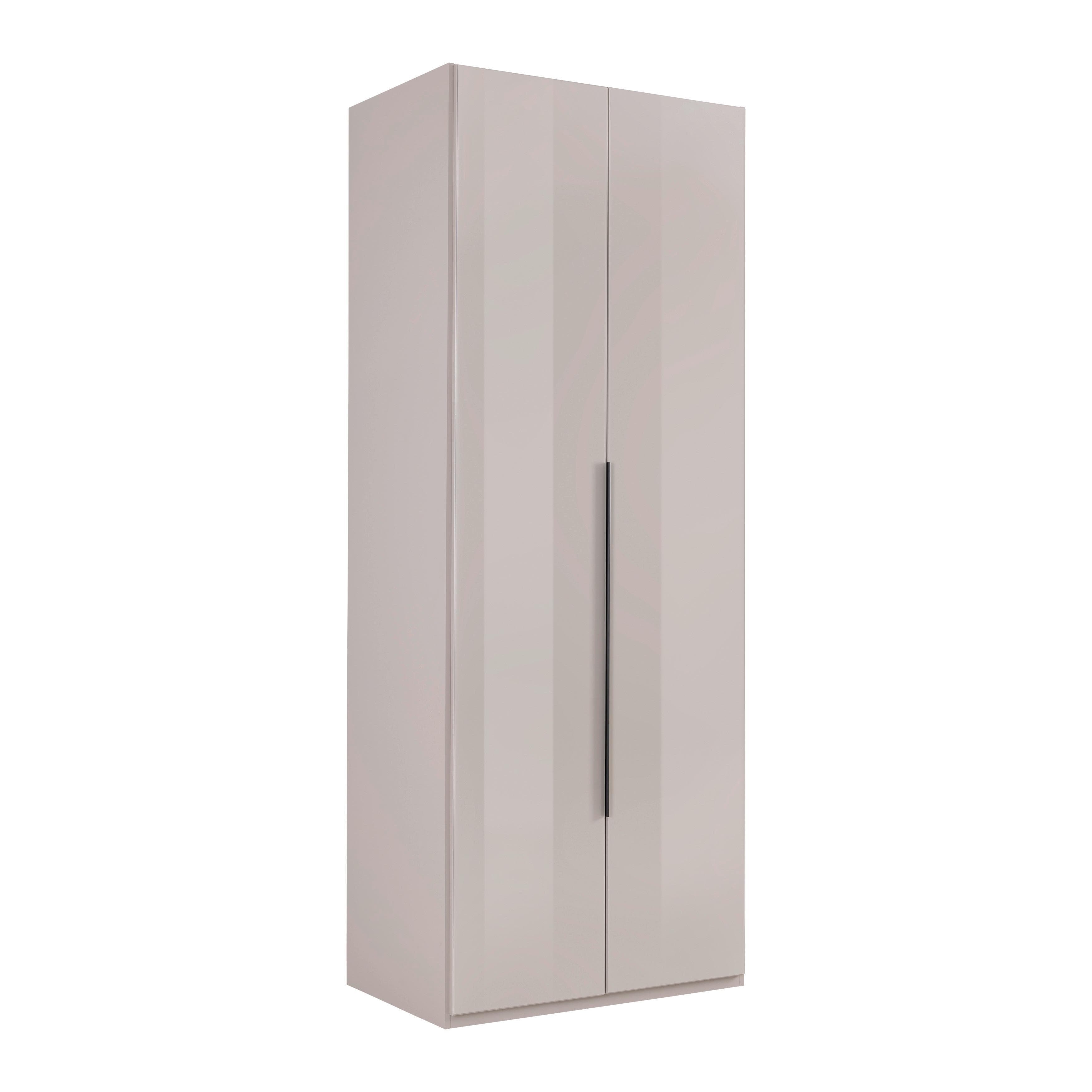 Drehtürenschrank New York Grau/Sahara - Moderner Stauraum