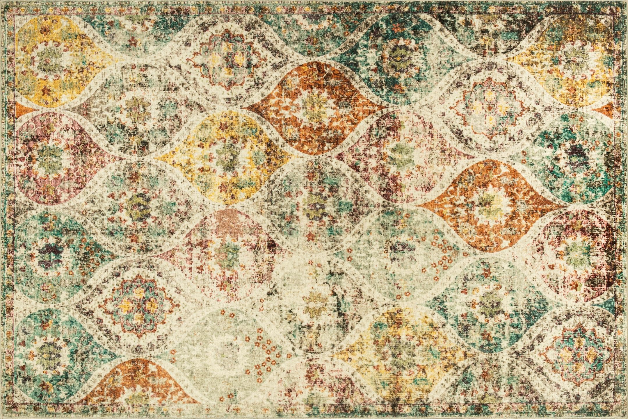 Teppich KLEEN-TEX HOME Seruna 120x180 cm Polyester bunt