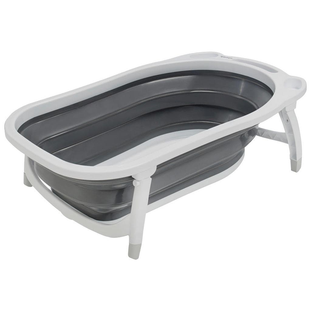 My Baby Lou Babybadewanne Basic Best Grau Weiß Faltbar