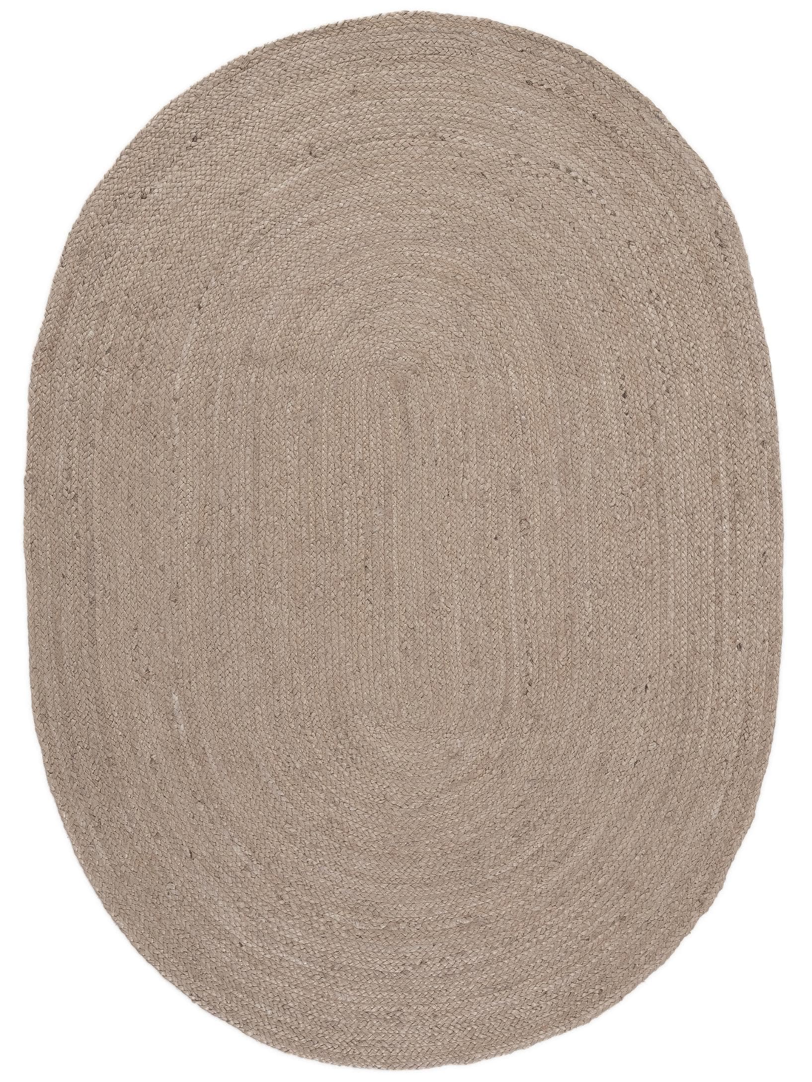 Carpetfine Nele Juteteppich taupe handgewebt