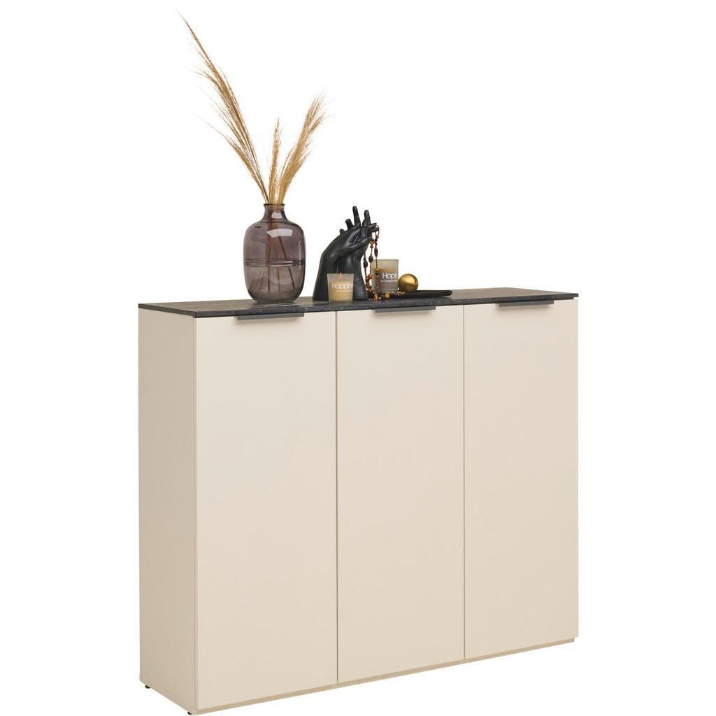 Voleo Schuhschrank Metall 8 Fächer Kaschmir