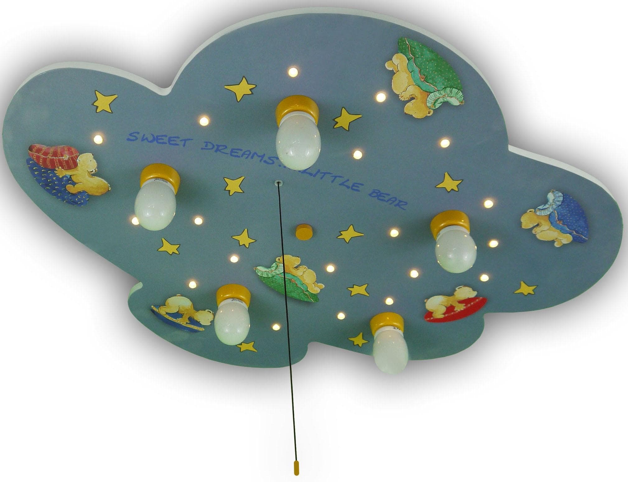 Deckenleuchte Bärchen mit Schlummerlichtfunktion