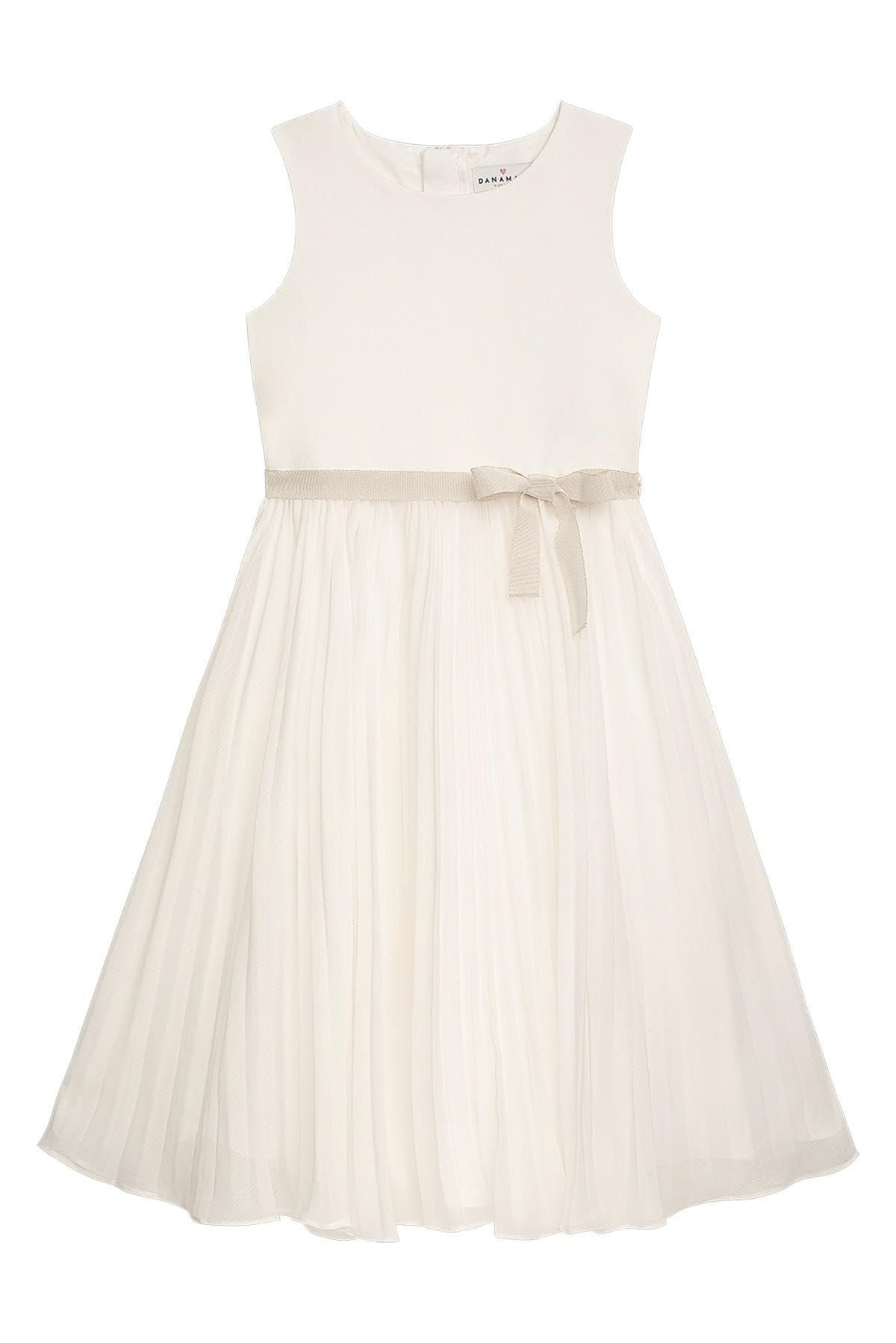 DANAMADE Partykleid Mädchen Gr. 122 Ivory
