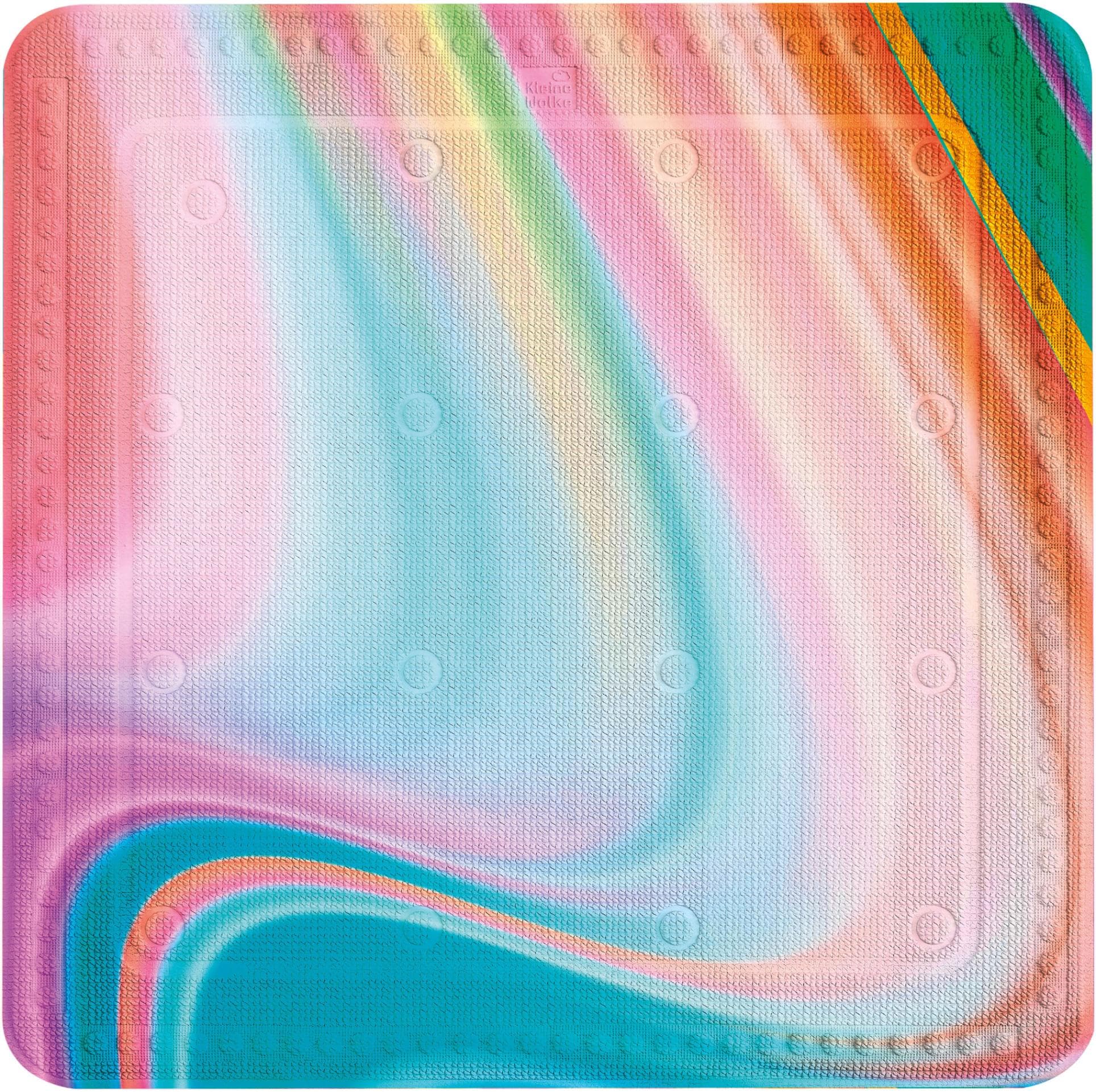 Duscheinlage KLEINE WOLKE "Vibes" Bunt PVC Schaum