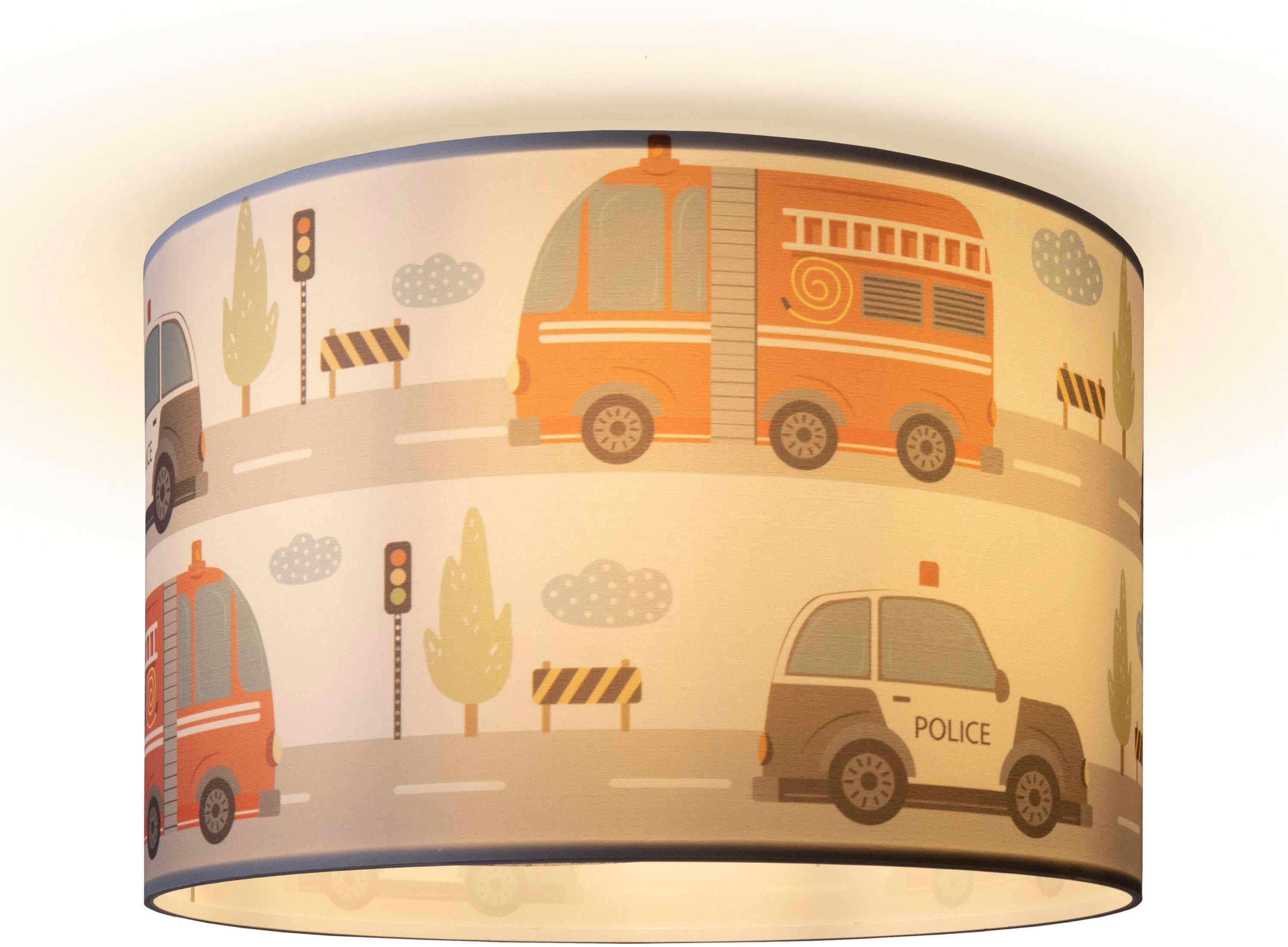 Paco Home Deckenleuchte Hugo Capri Kinderzimmer Auto