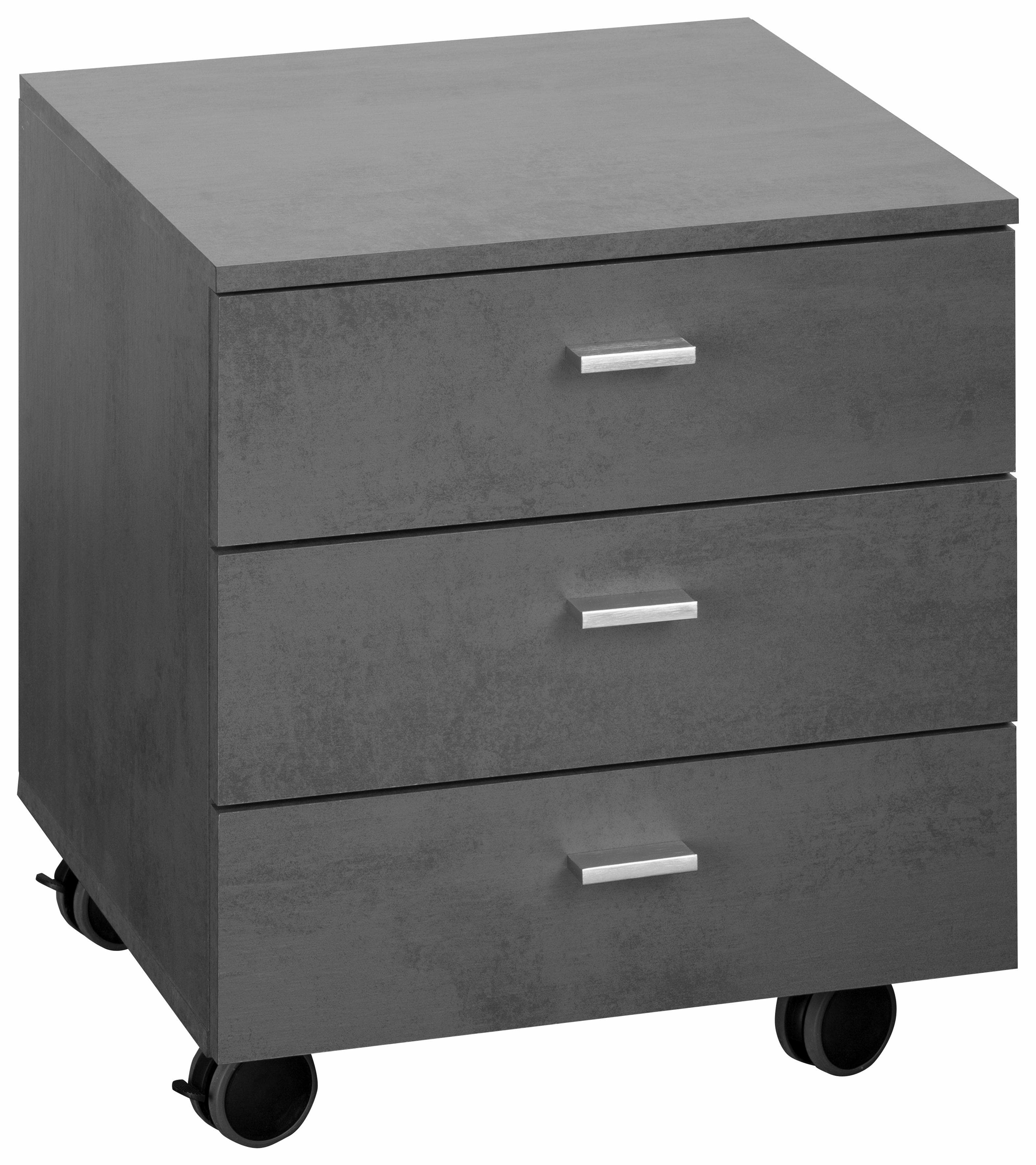 Mäusbacher Rollcontainer Mio grau 45x45x51 cm