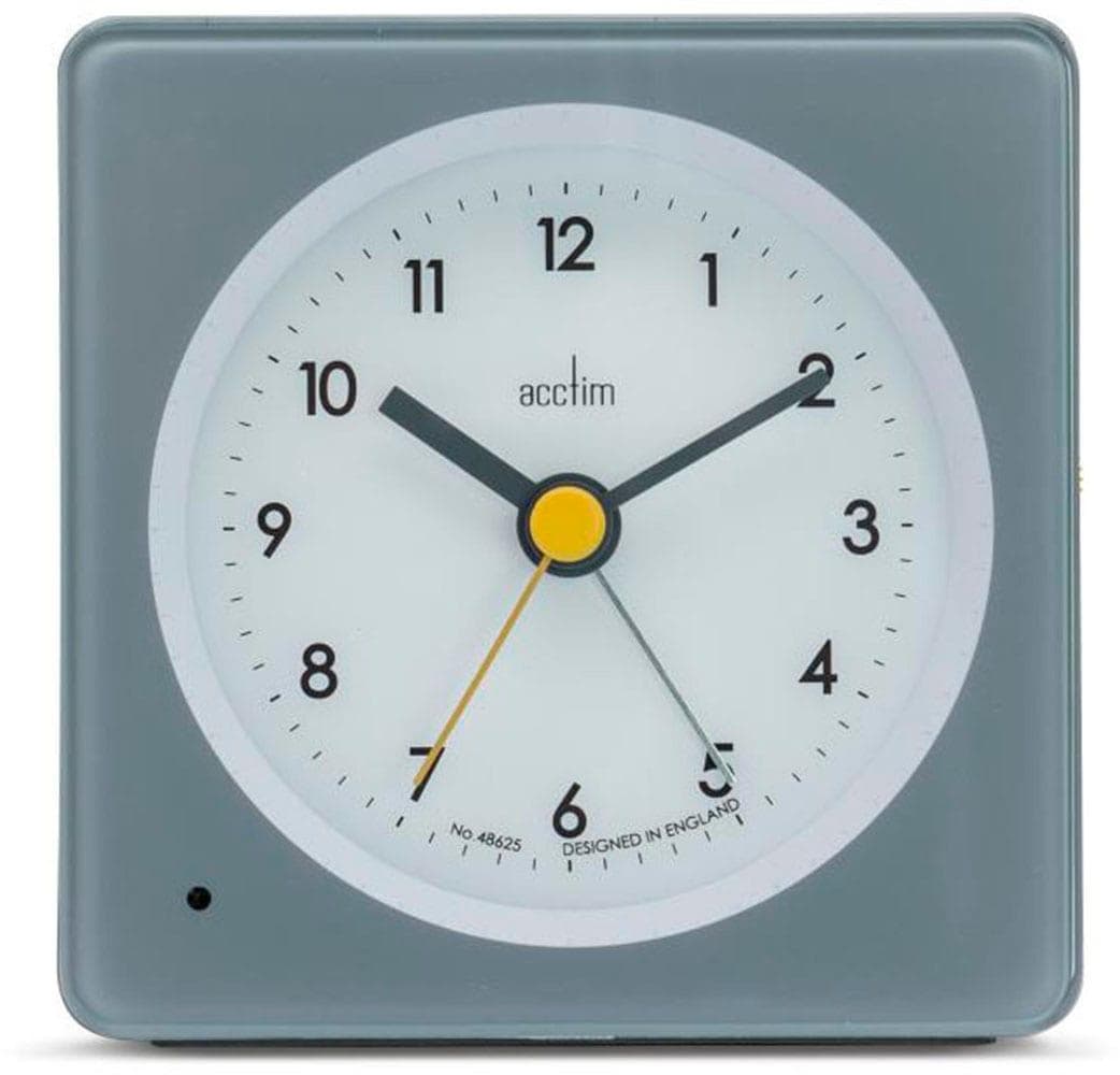 Wecker Acctim grau mit Snooze und Hintergrundbeleuchtung