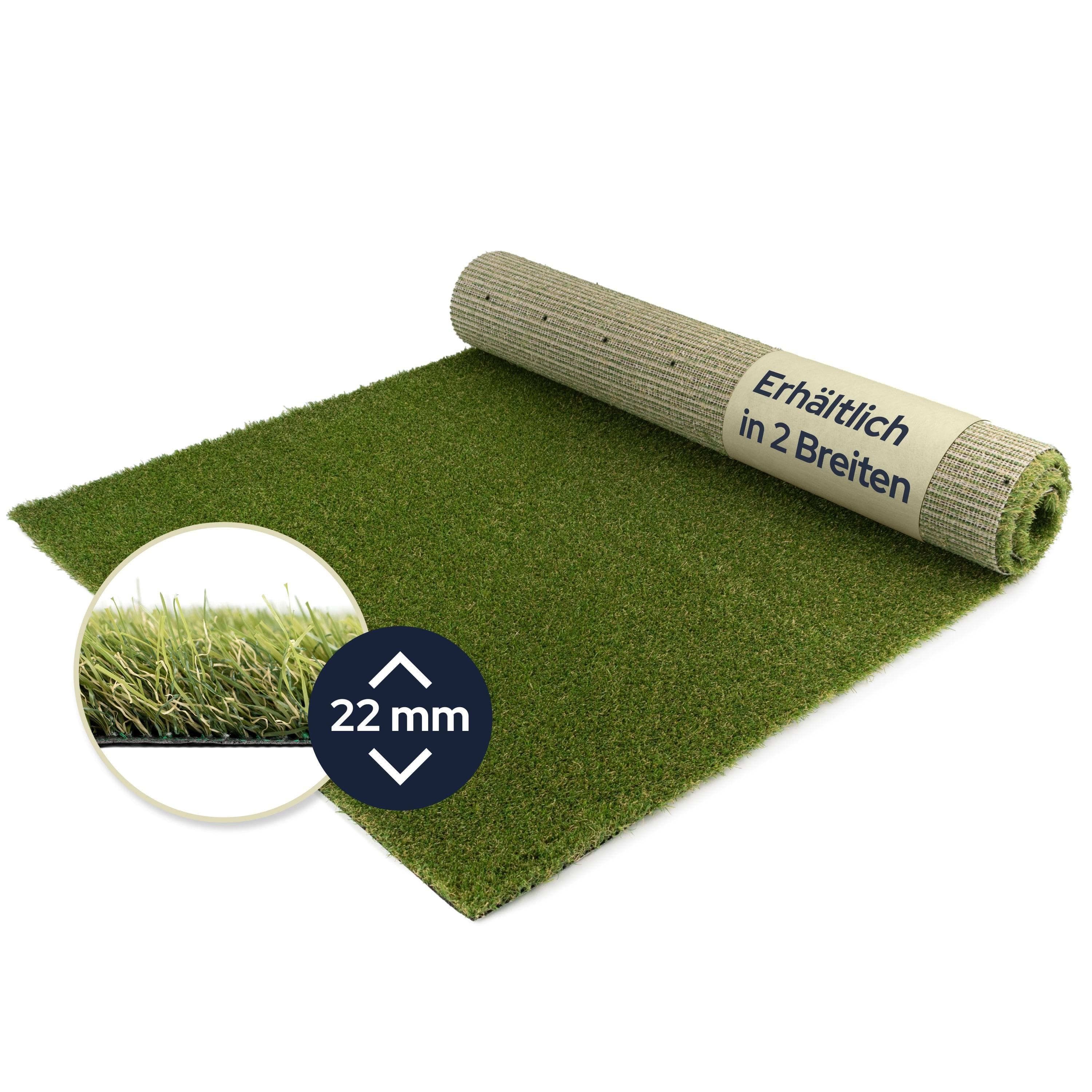 Kunstrasen MIAMI Grün Polyethylen Polypropylen PRIMAFLOR