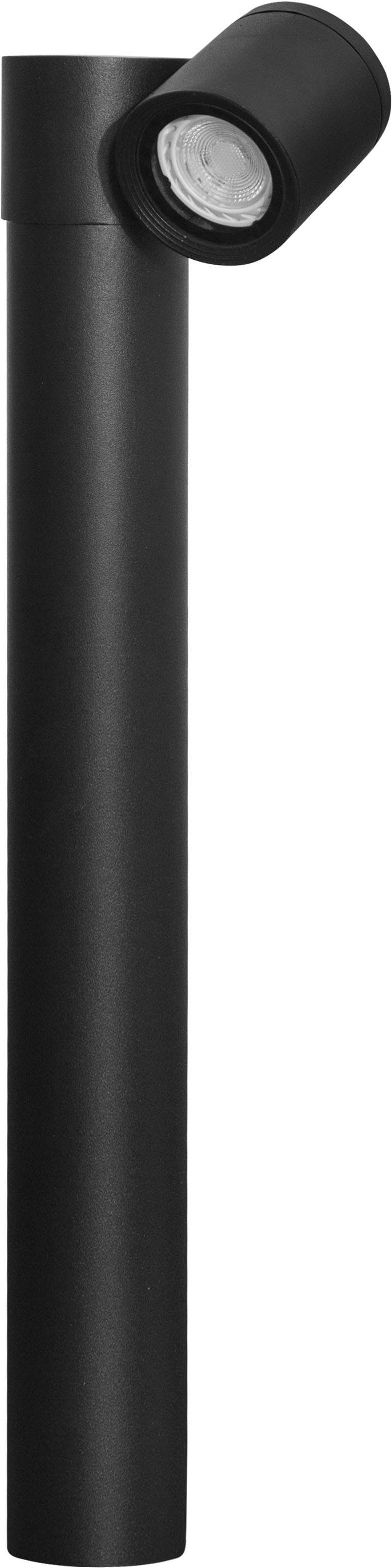 NOVA LUCE Außen-Stehlampe FOCUS Schwarz GU10 IP54