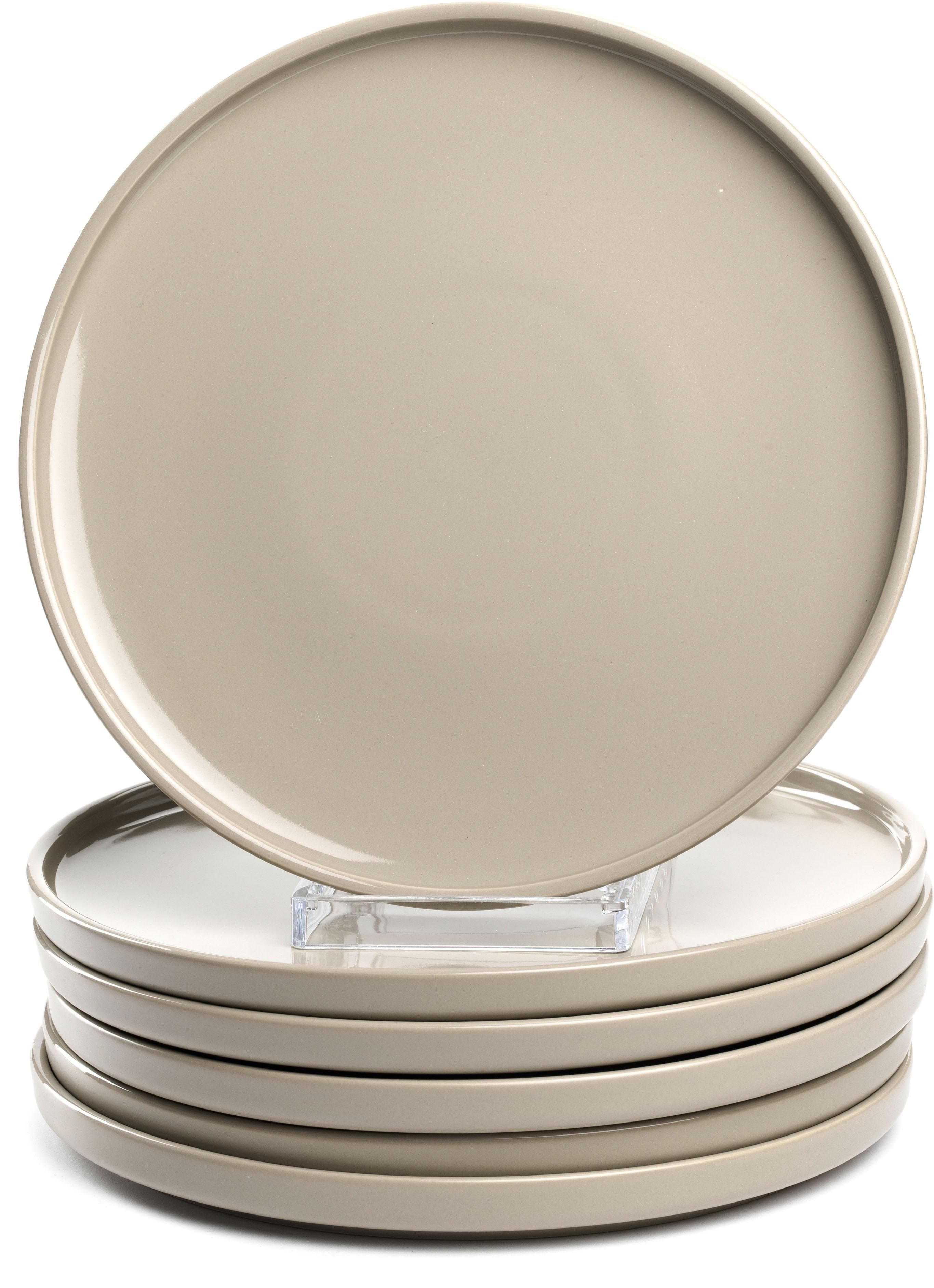 Leonardo Speiseteller ROMA Keramikteller 6-teilig Beige